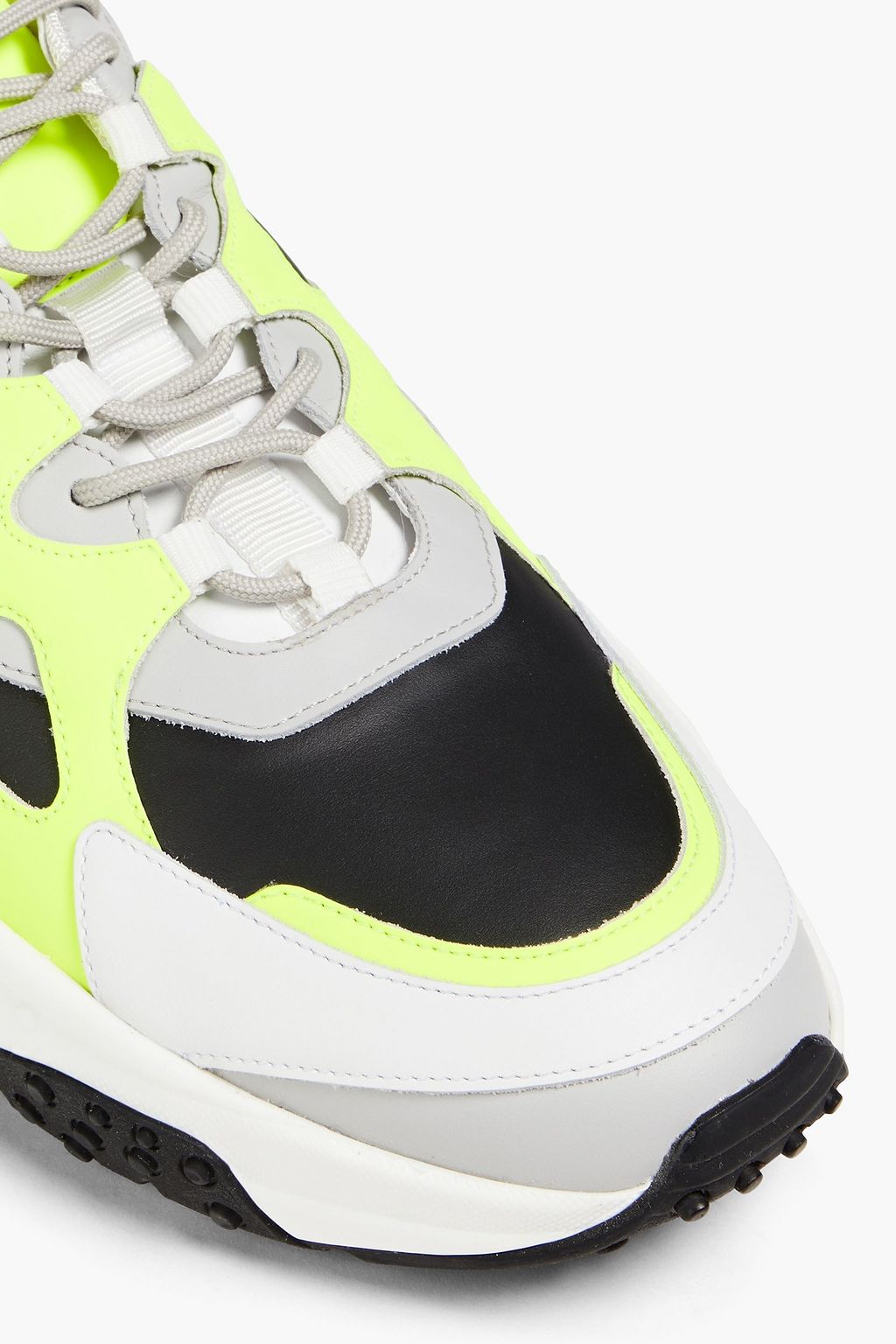 TOD'S Sneakers aus Leder in Colour-Block-Optik