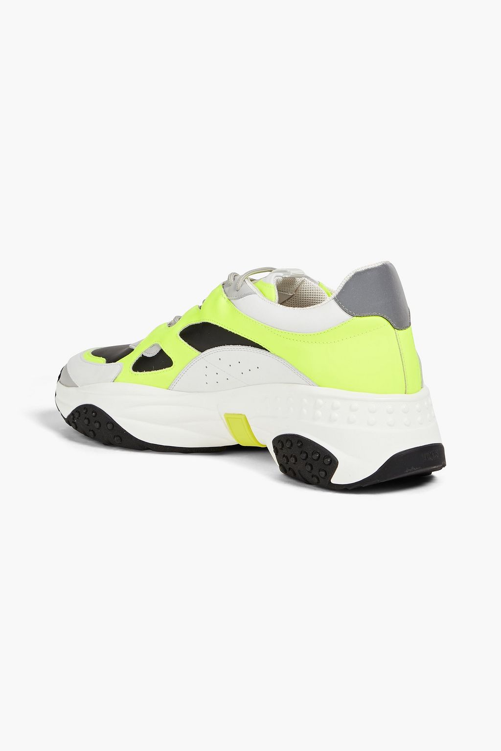 TOD'S Sneakers aus Leder in Colour-Block-Optik