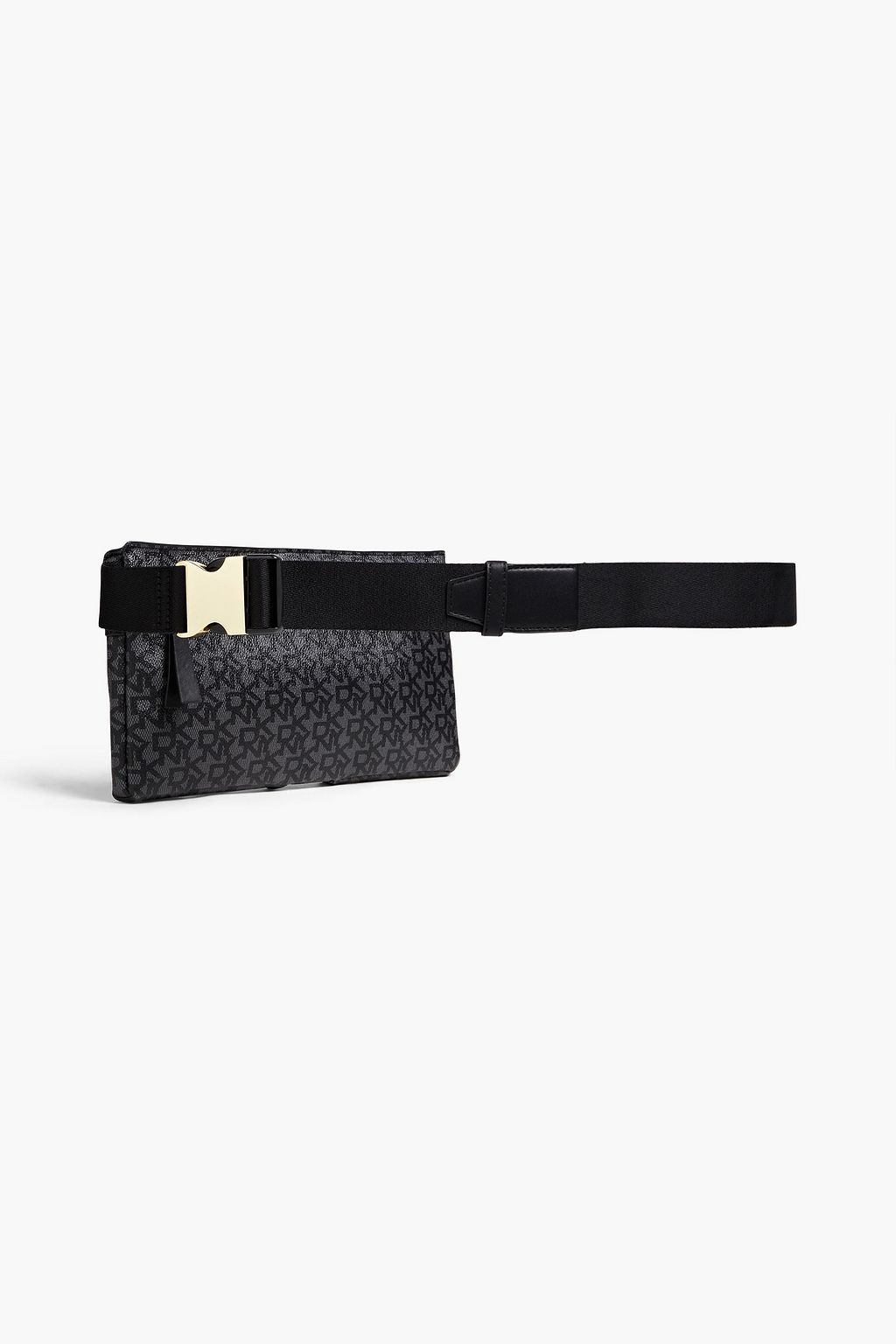 DKNY Brook logo-print coated canvas belt bag