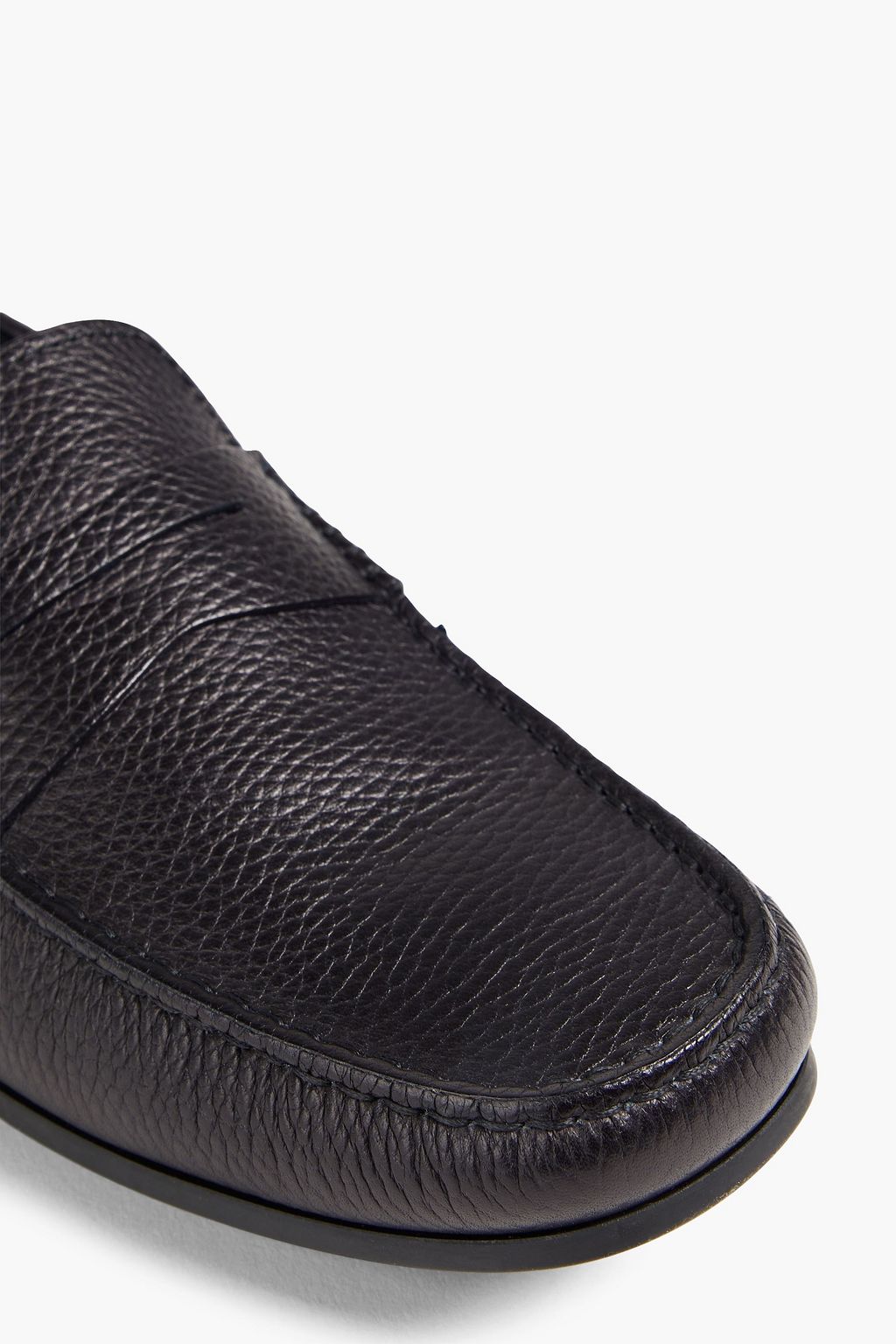 TOD'S Gommino pebbled-leather loafers