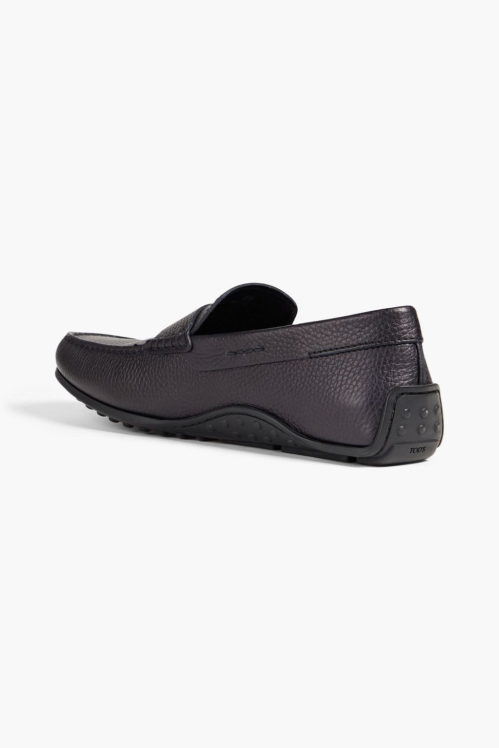 TOD'S Gommino pebbled-leather loafers