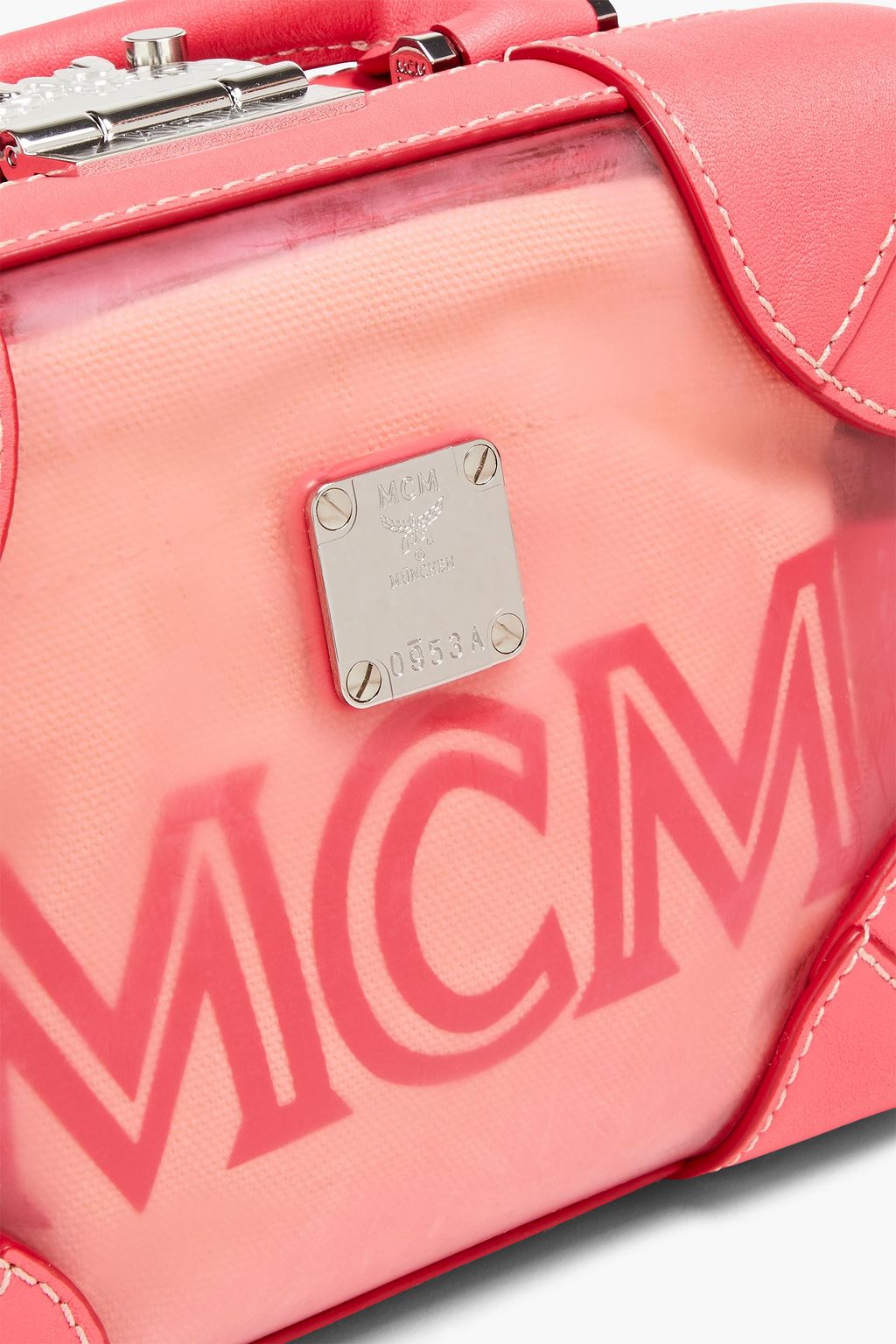 MCM Printed PVC tote