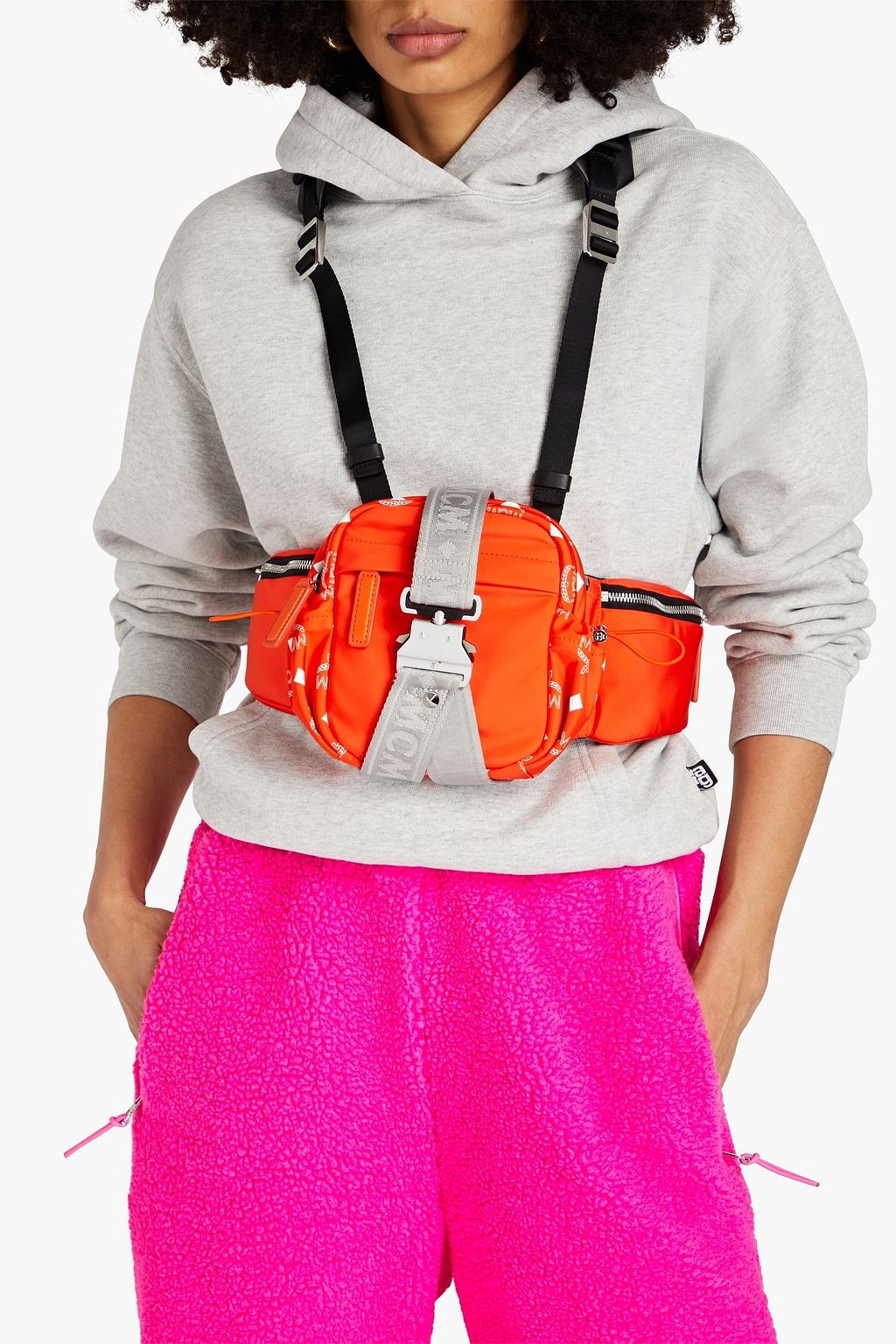 MCM Jemison convertible shell shoulder bag THE