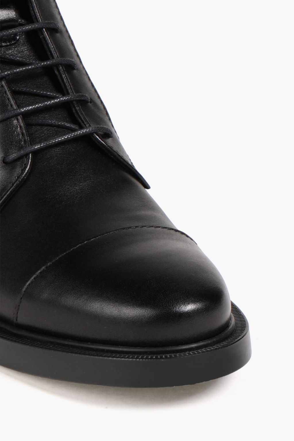 TOD'S Buckled leather combat boots