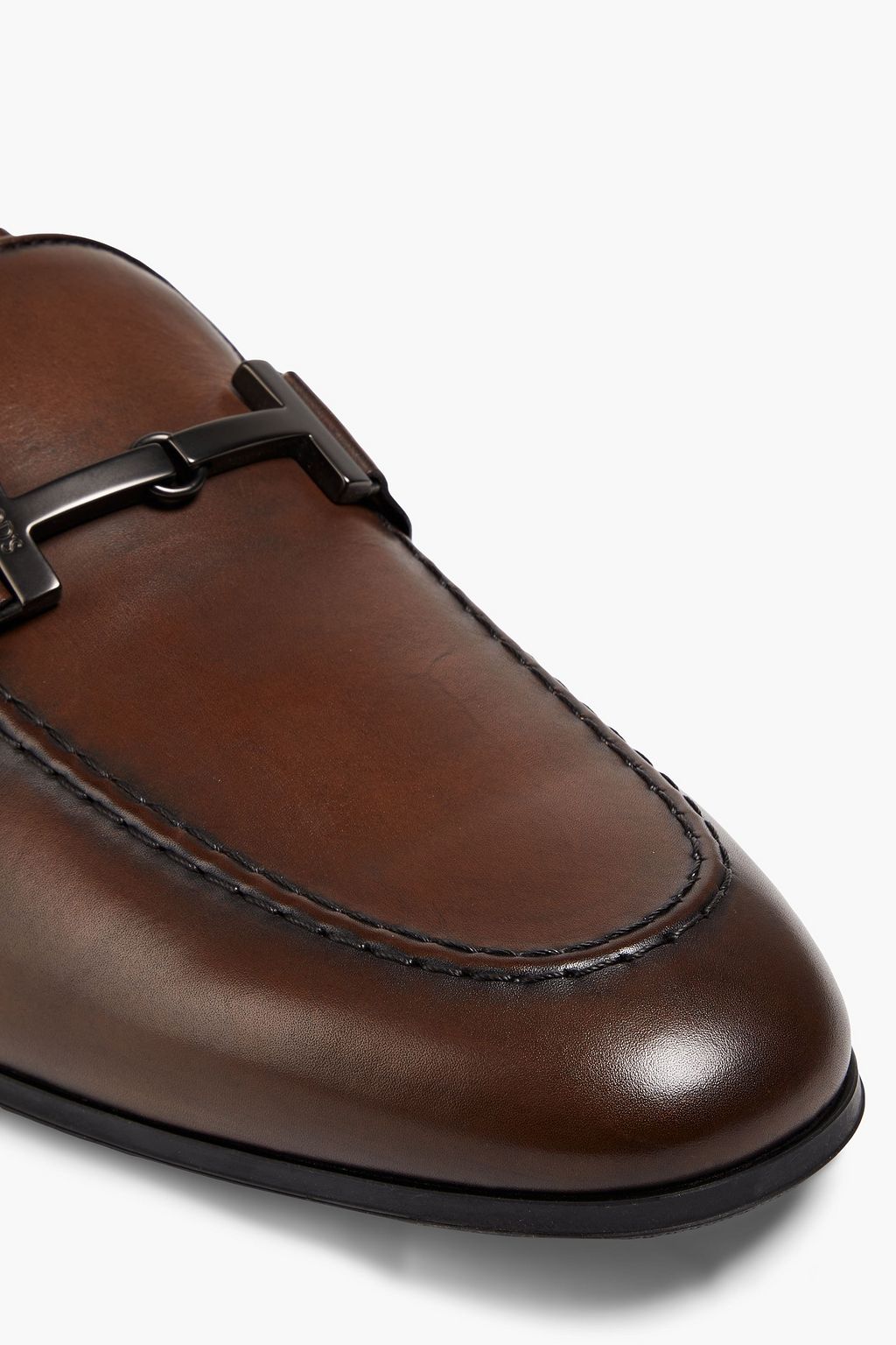 TOD'S Double T leather loafers