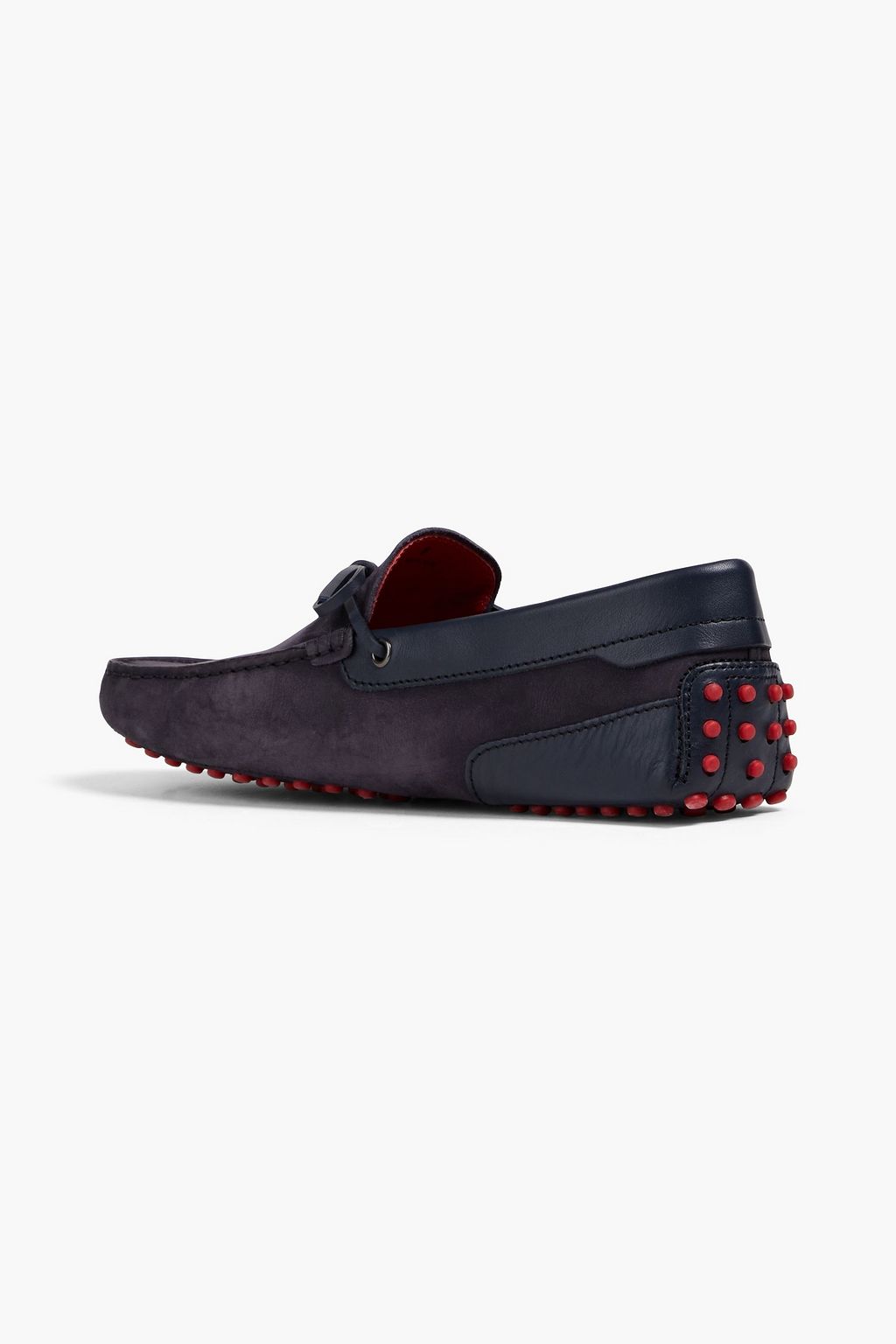 TOD'S FOR FERRARI Nubuck driving shoes