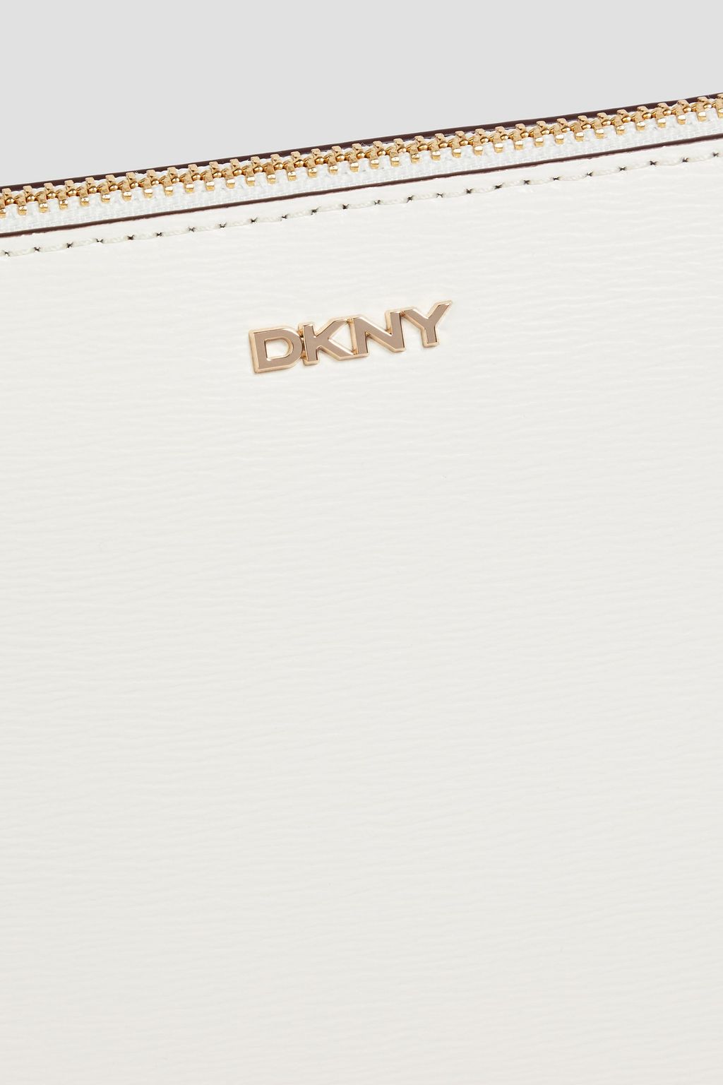 DKNY Bryant Dome textured-leather shoulder bag