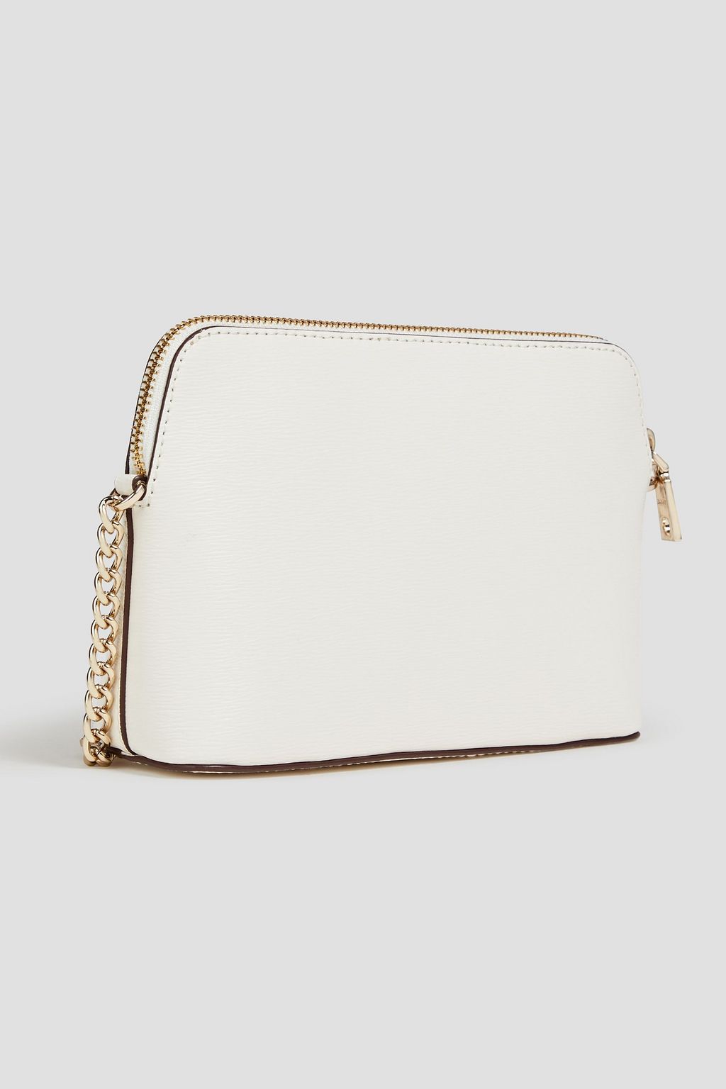 DKNY Bryant Dome textured-leather shoulder bag