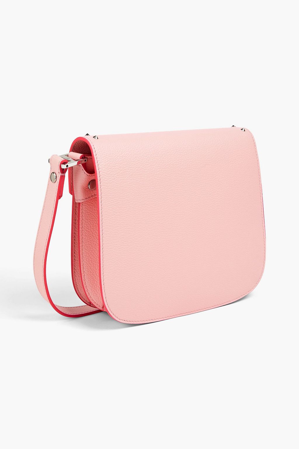MCM Patricia studded pebbled-leather shoulder bag