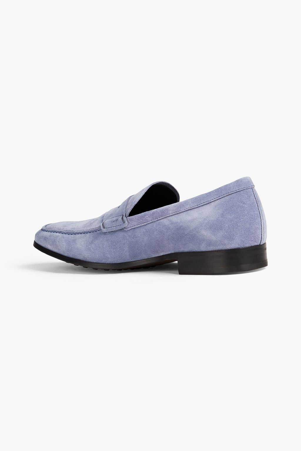 TOD'S Suede penny loafers