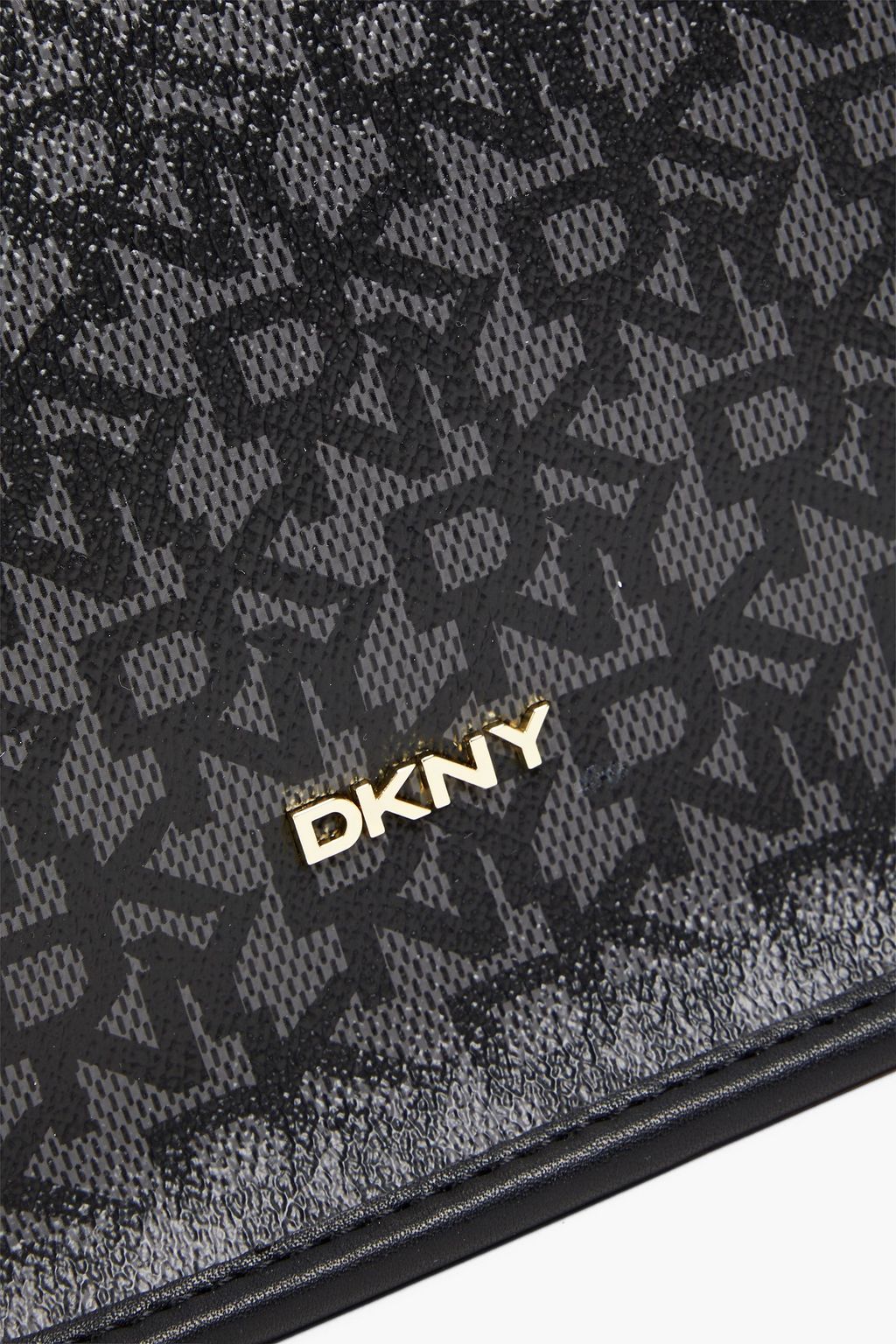 DKNY Brook logo-print coated canvas tote