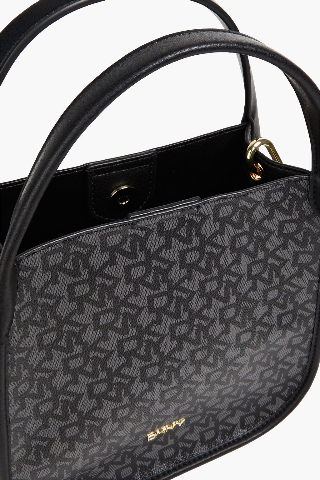 DKNY Brook logo-print coated canvas tote