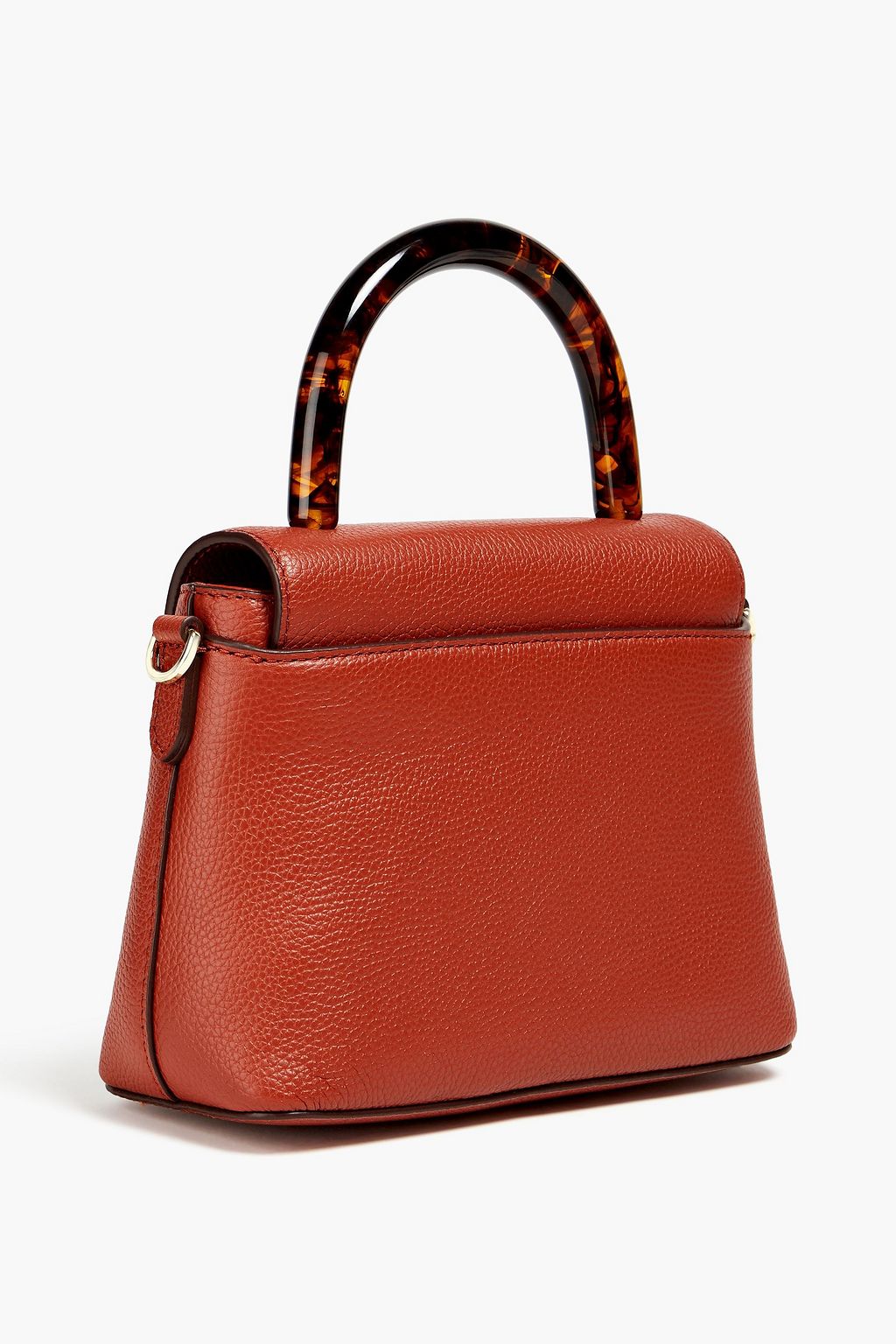 DKNY Frankie pebbled-leather tote