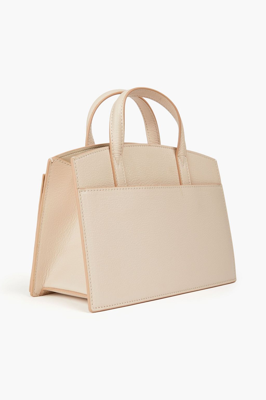 MCM Embossed pebbled-leather tote