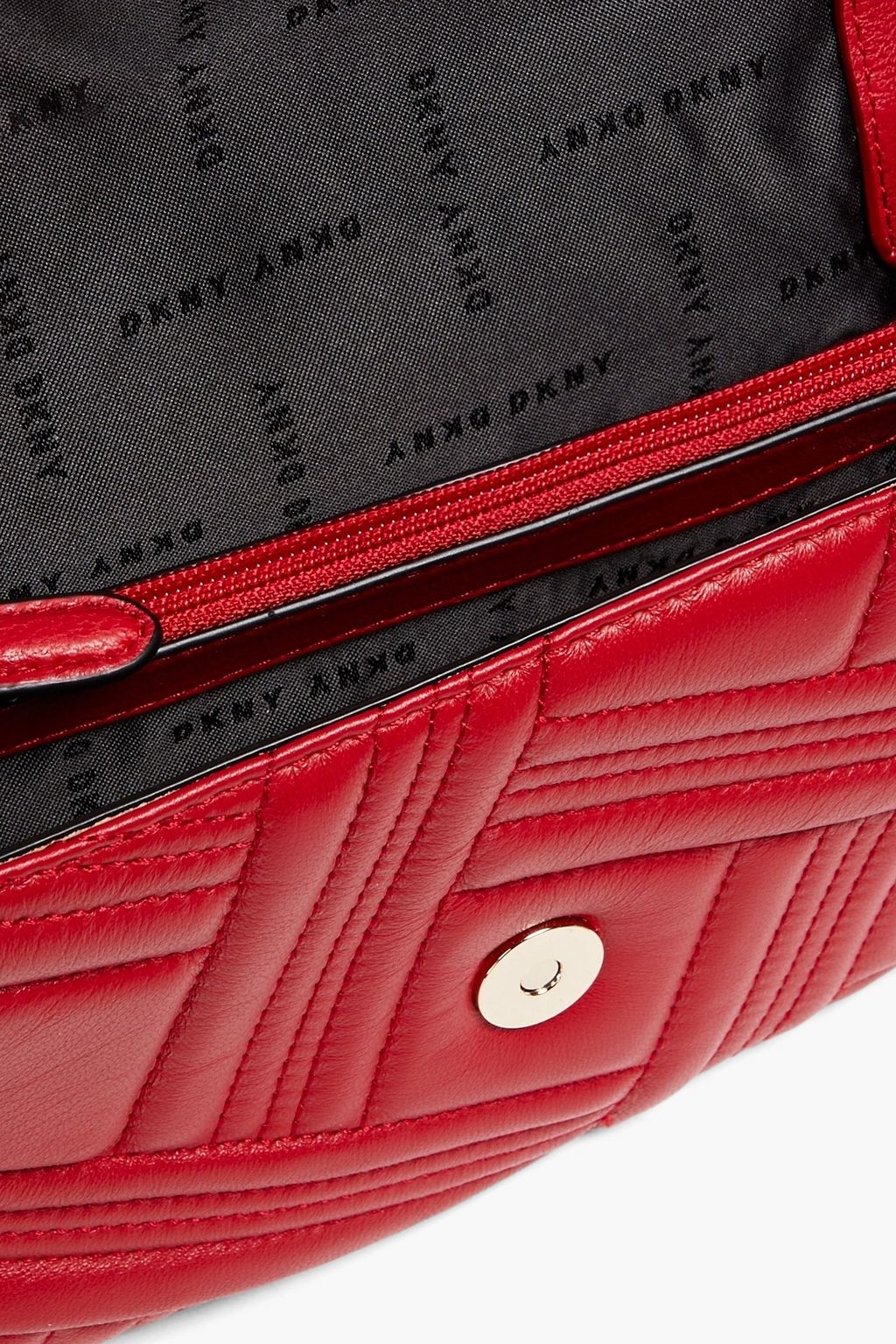 DKNY Allen quilted leather shoulder bag