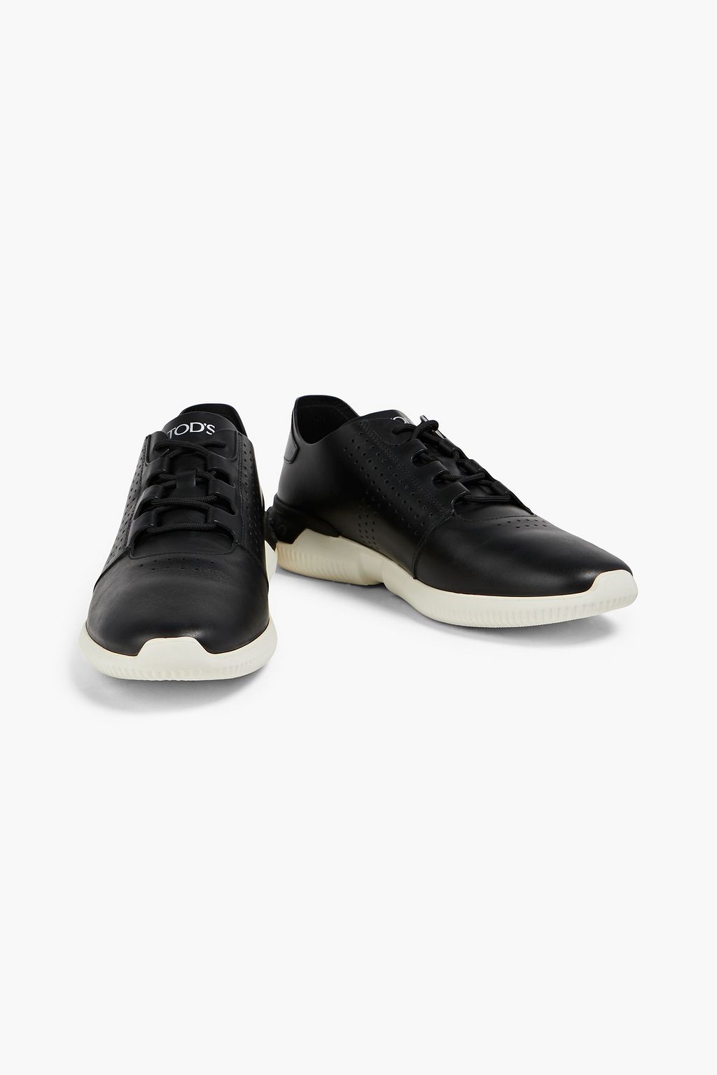 TOD'S Perforated leather sneakers