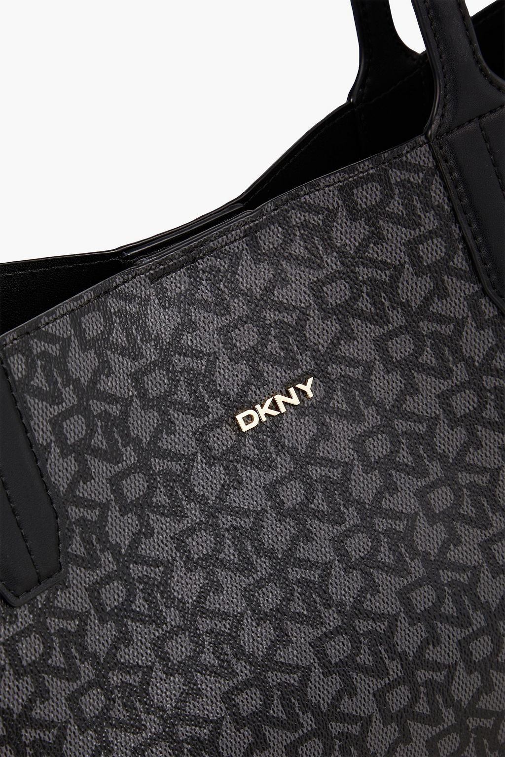DKNY Logo-print coated-canvas tote