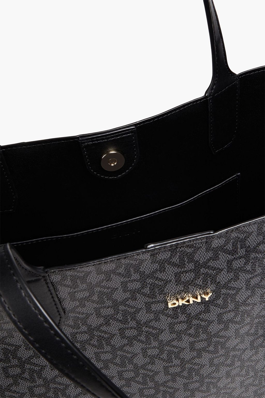 DKNY Logo-print coated-canvas tote