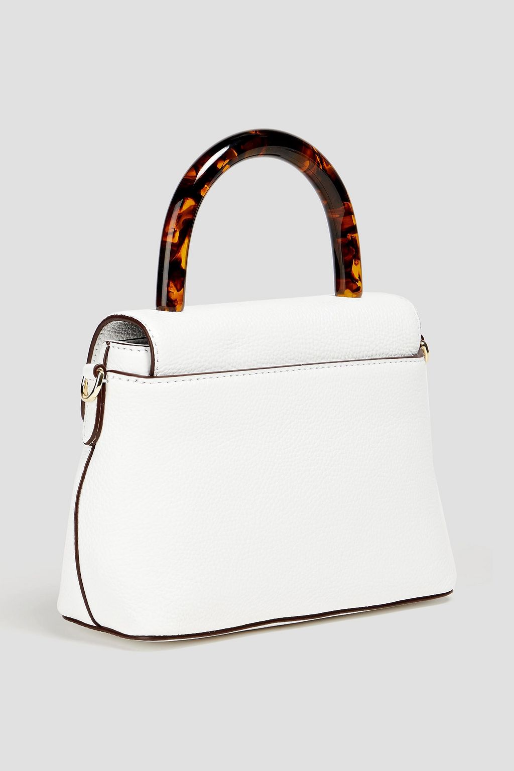 DKNY Frankie pebbled-leather tote