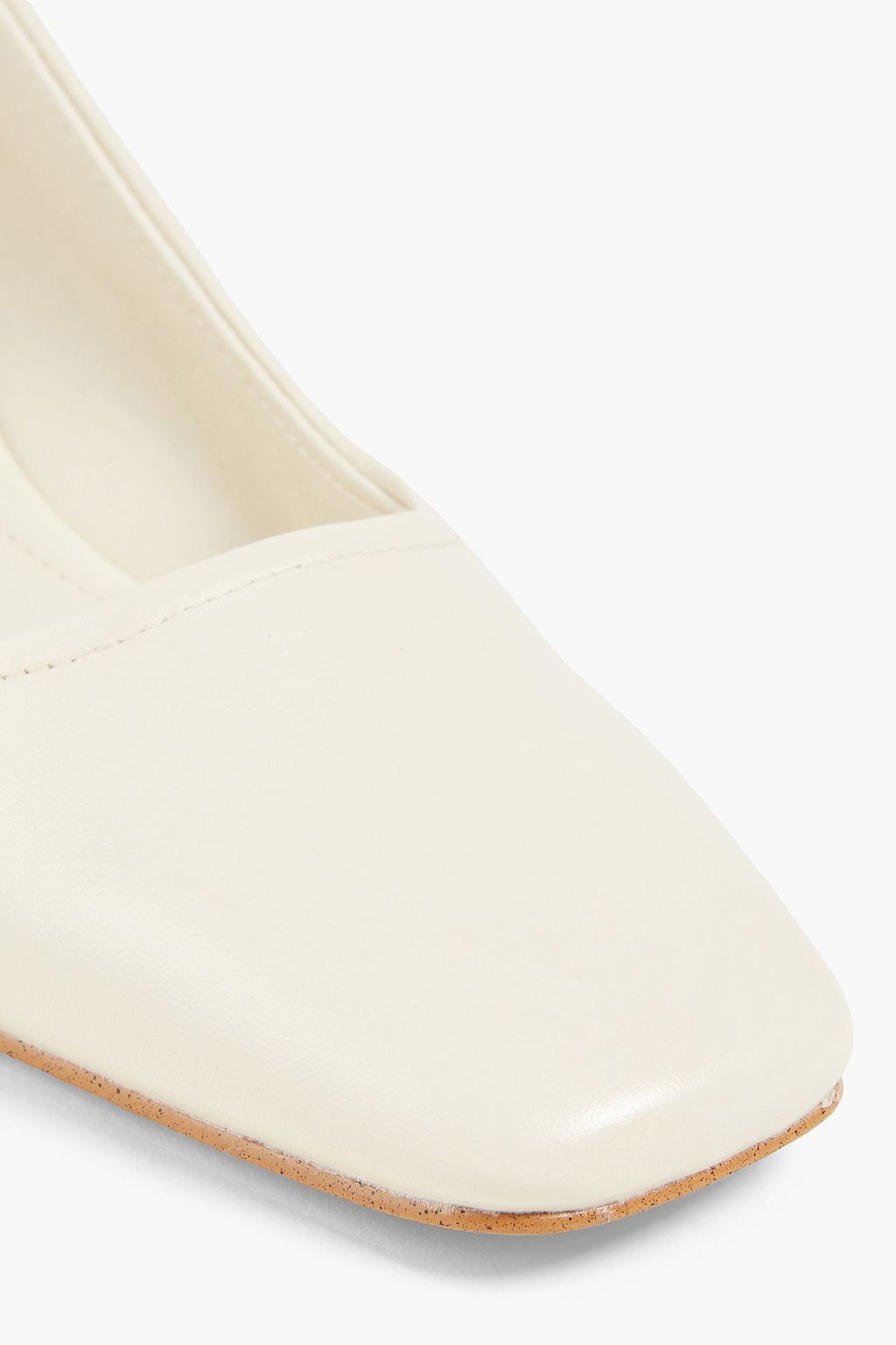 SAM EDELMAN Leather slingback pumps