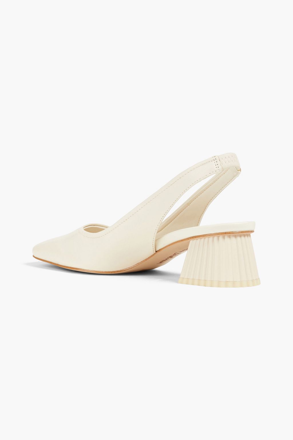 SAM EDELMAN Leather slingback pumps