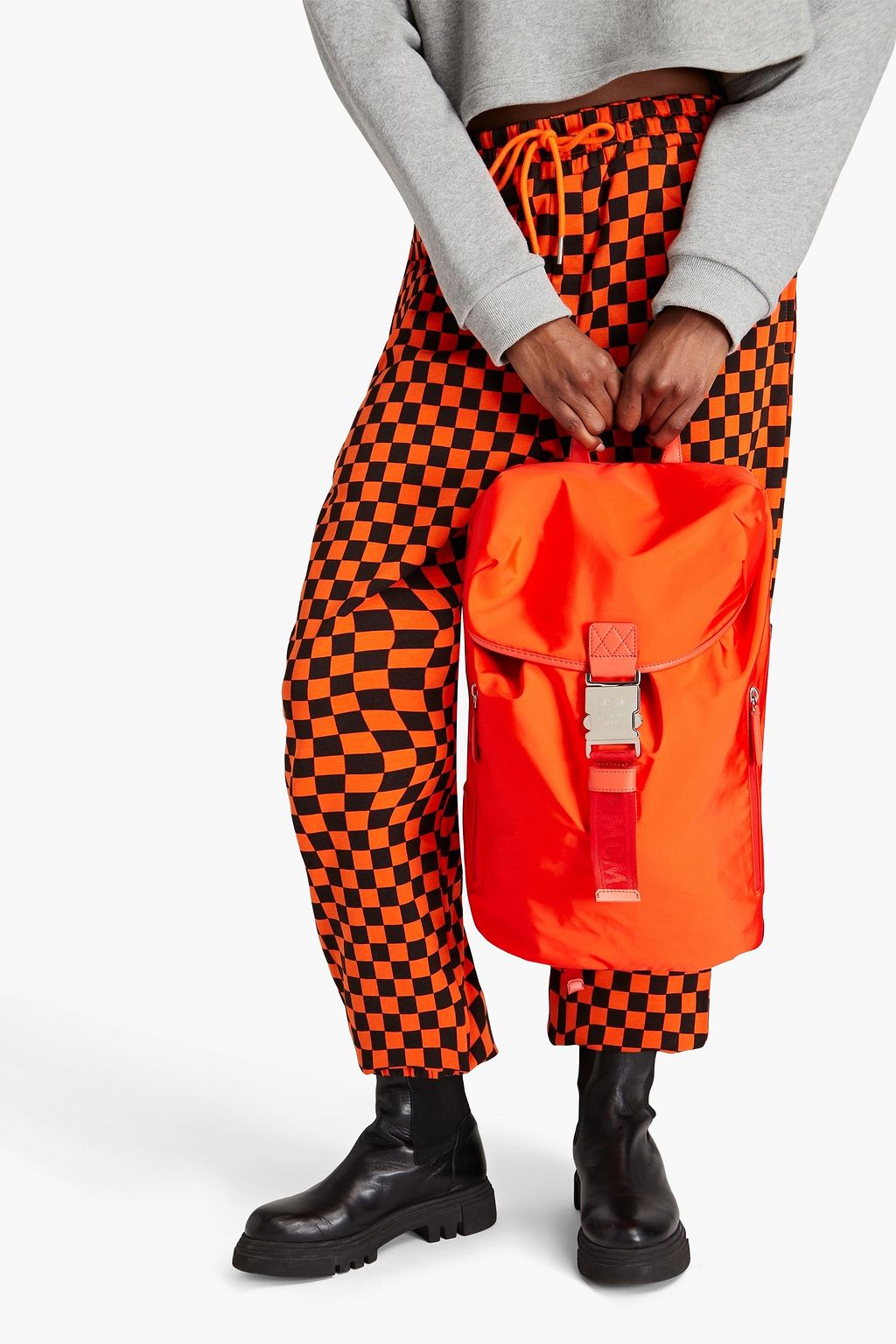 MCM Luft Hoodie shell backpack