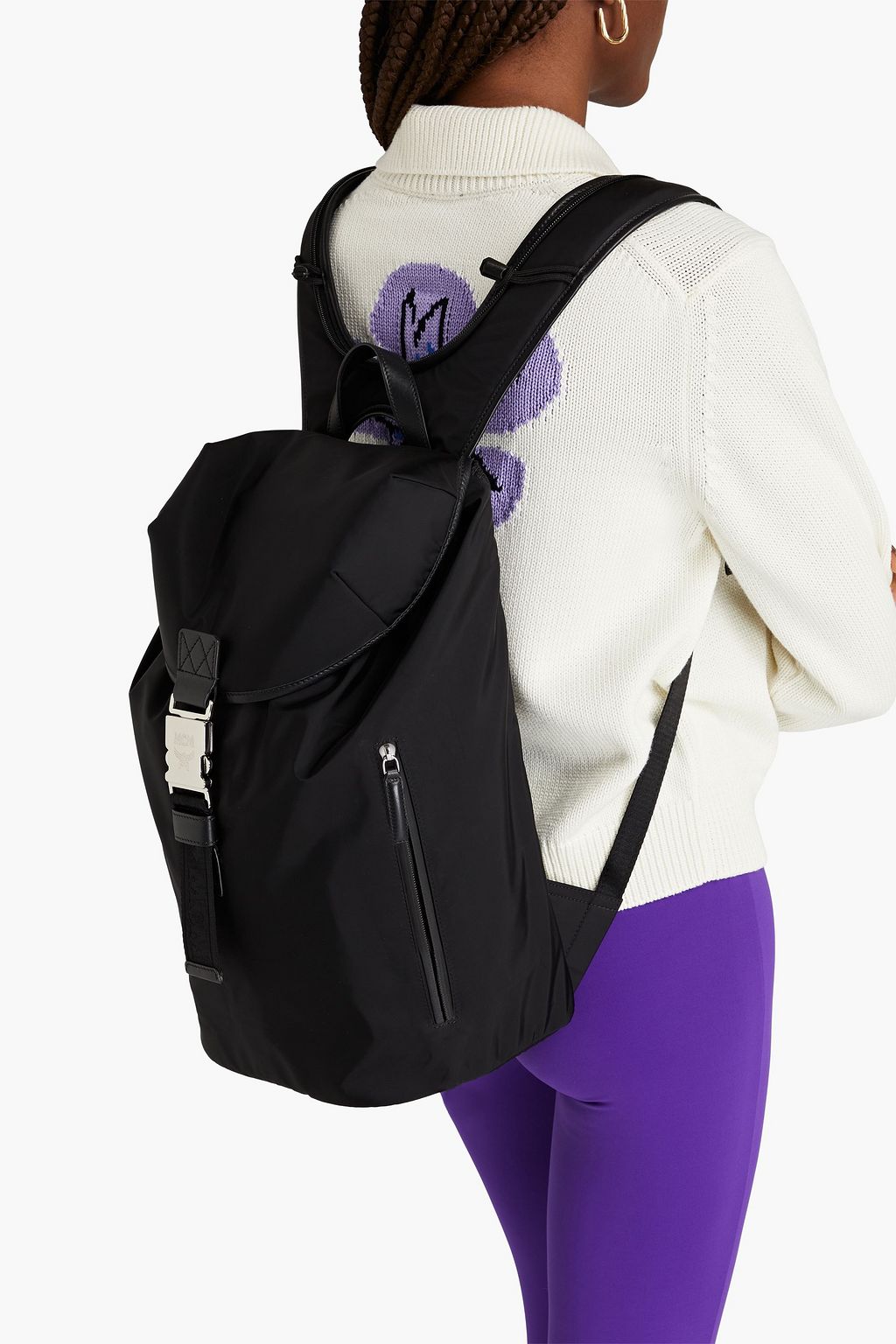MCM Luft Hoodie shell backpack