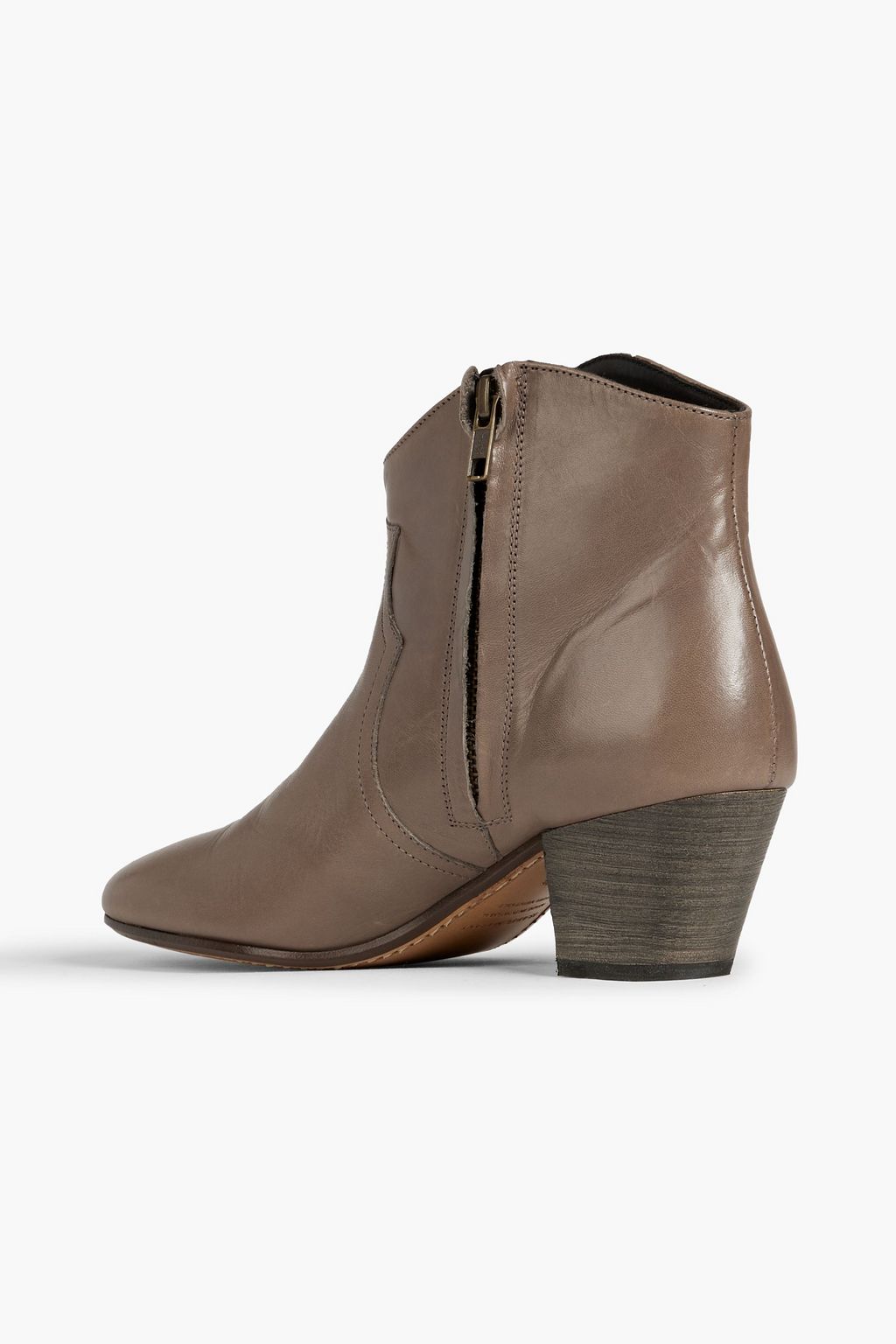 ISABEL MARANT Dicker leather ankle boots