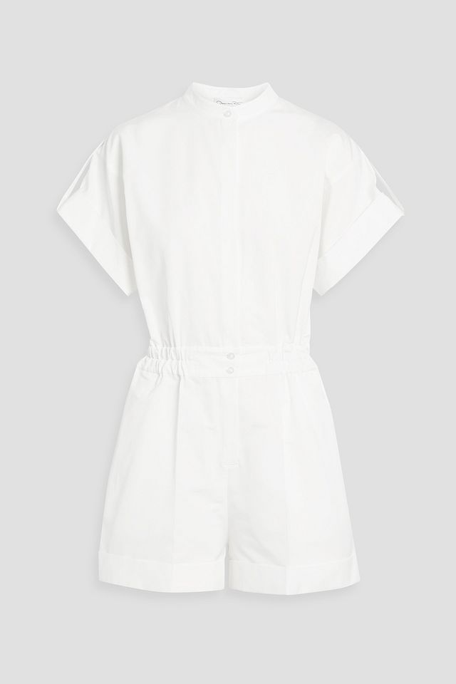 Poplin playsuit