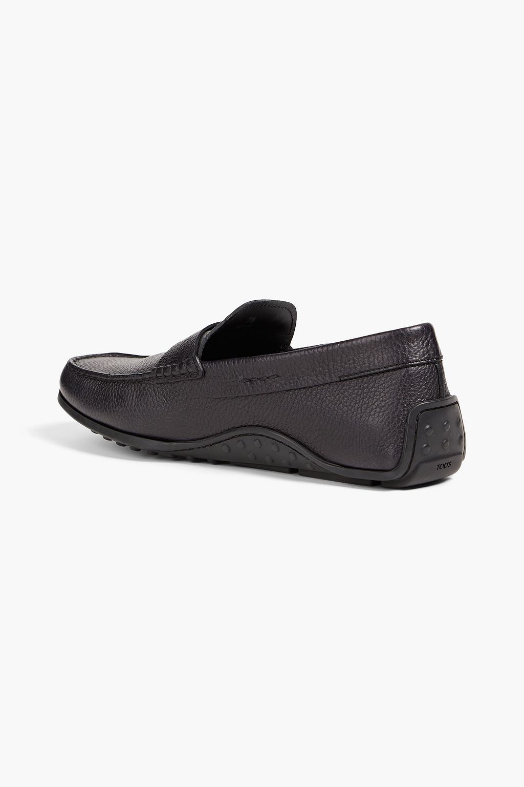 TOD'S Gommino pebbled-leather loafers