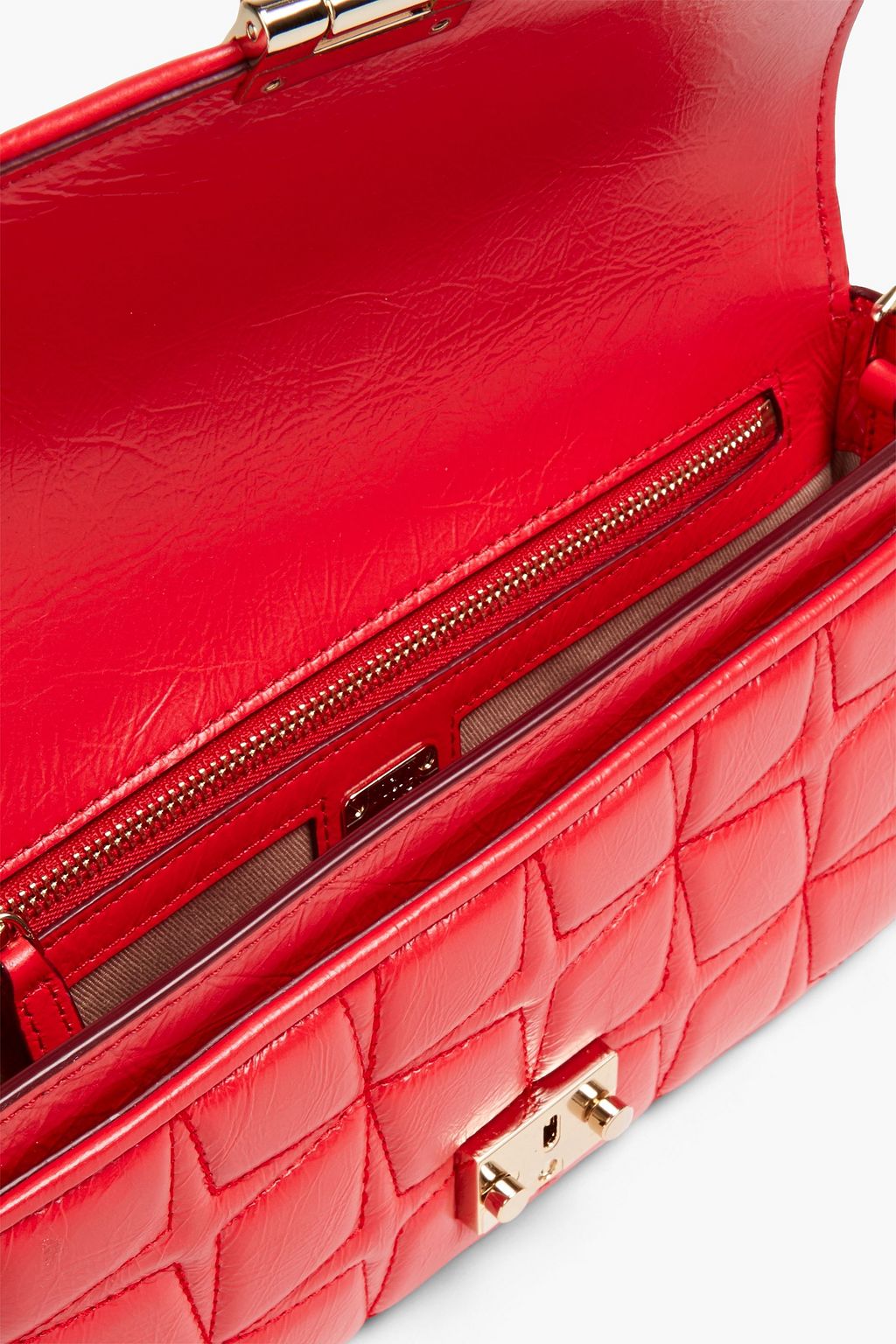 MCM Quilted leather clutch