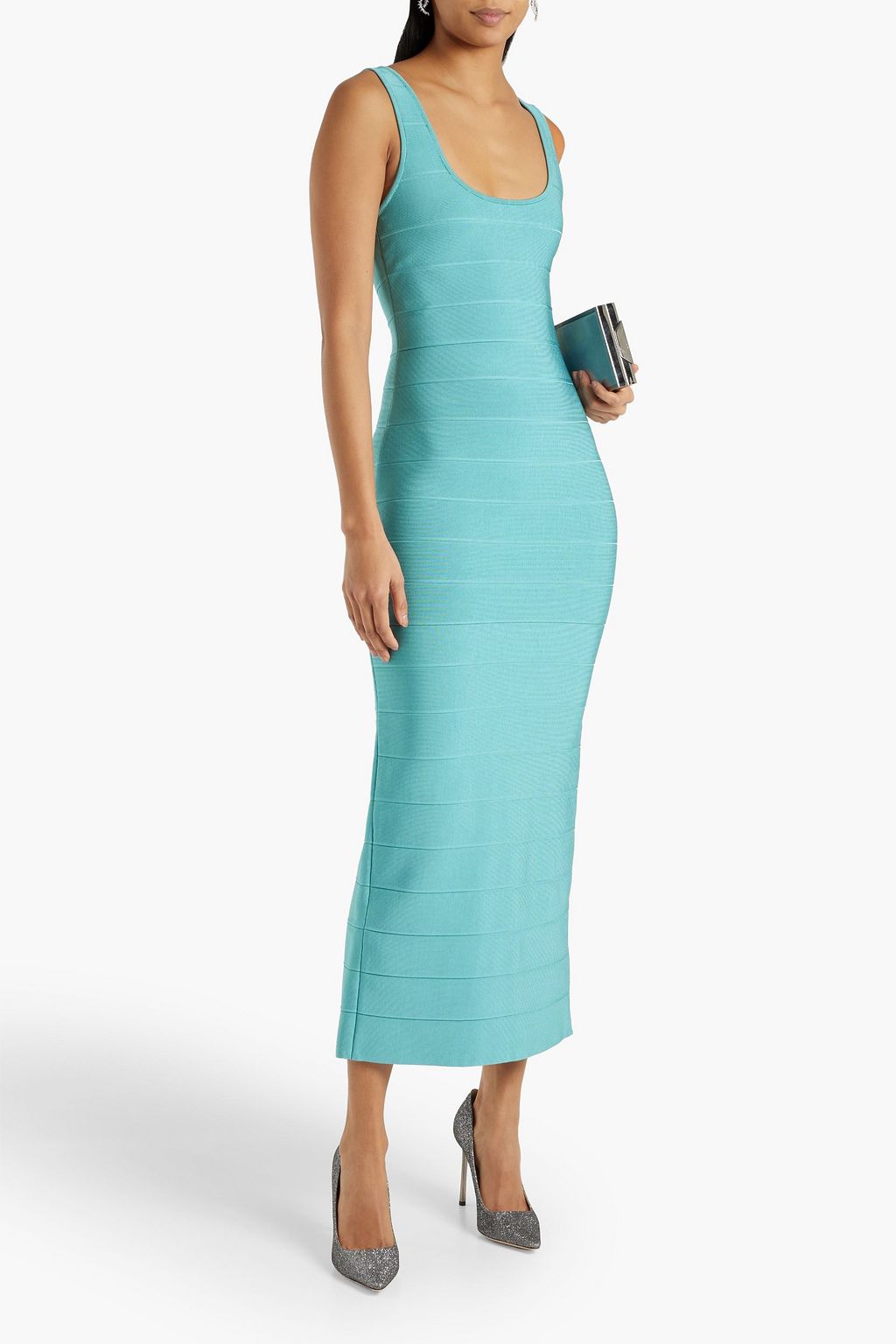 HERVÉ LÉGER Bandage maxi dress