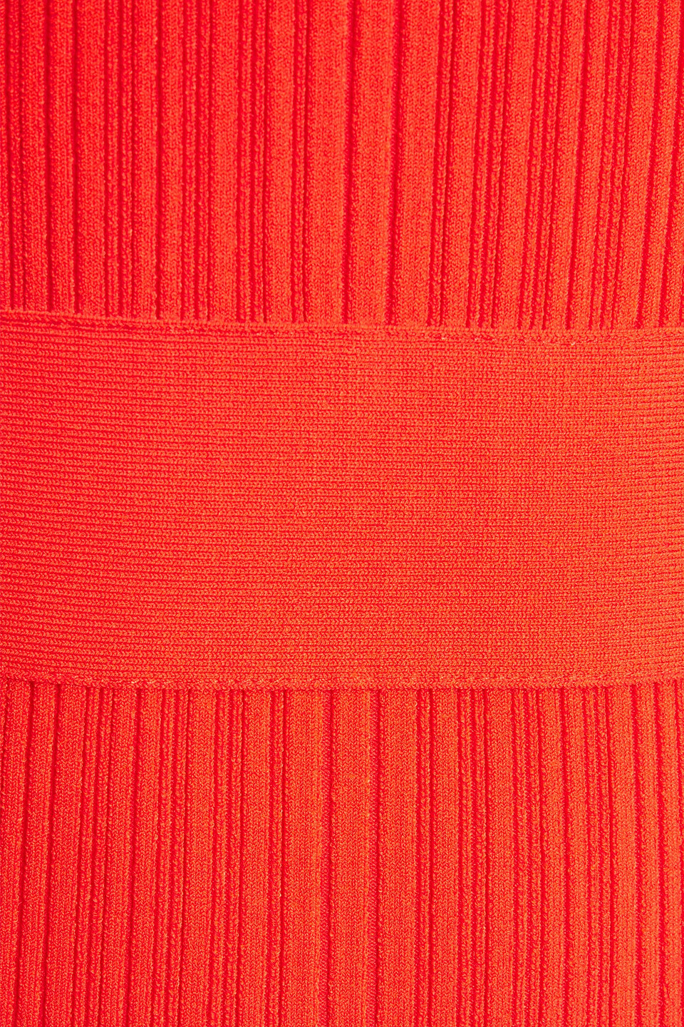Herve Leger Women's Ribbed Bodycon Maxi Dress In Tomato Red