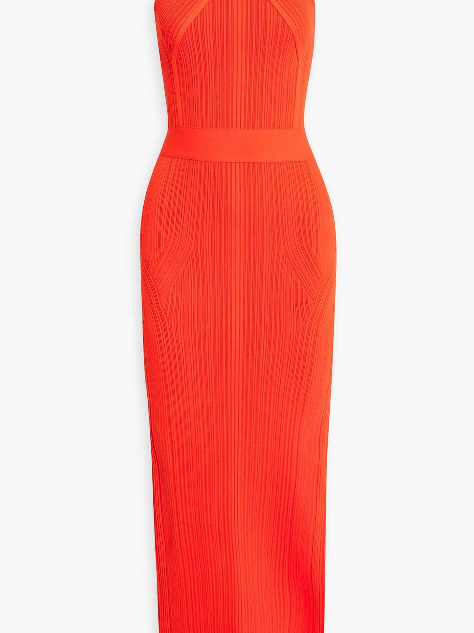 bandage maxi dress