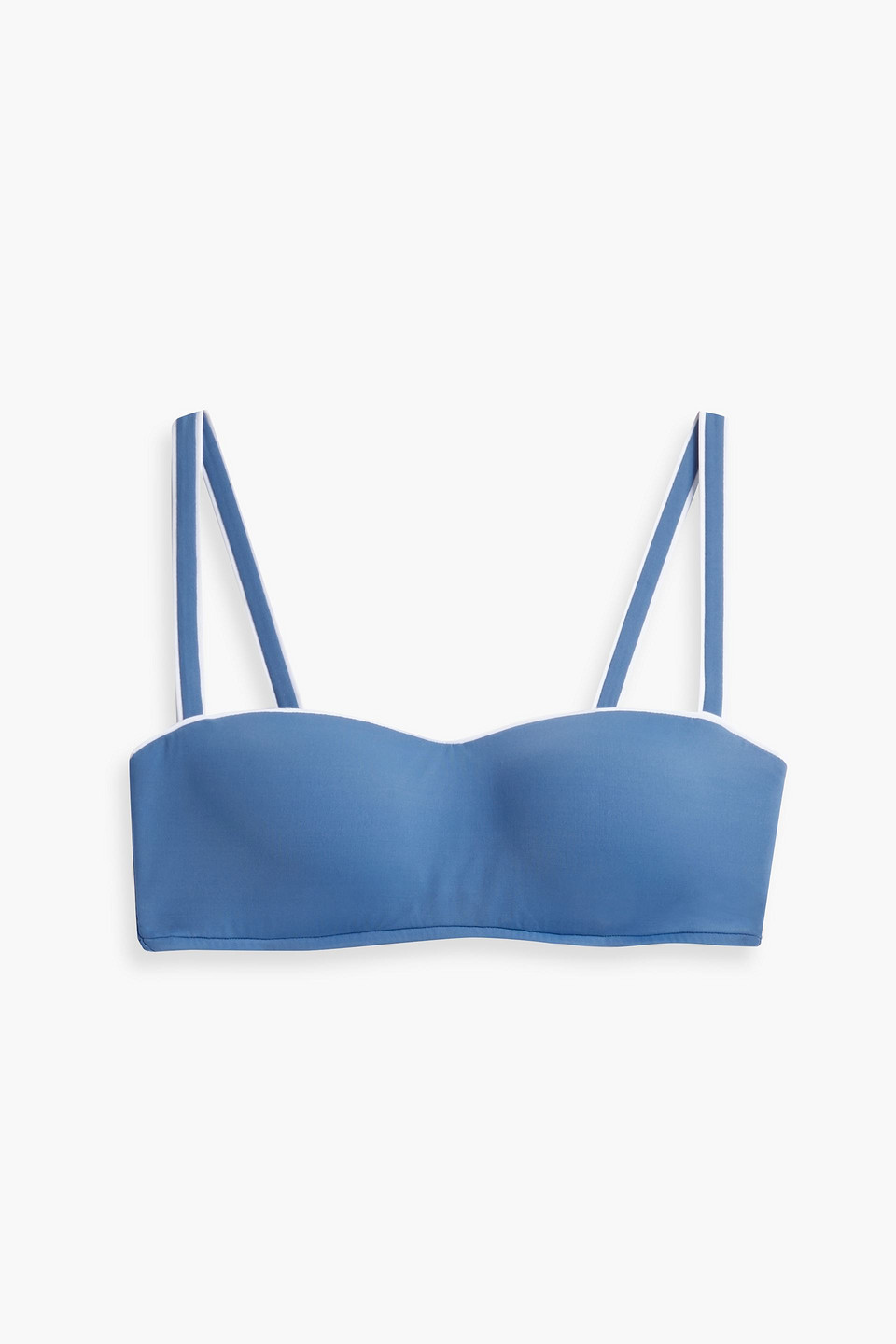 Seafolly Active Bikini Top In Blue