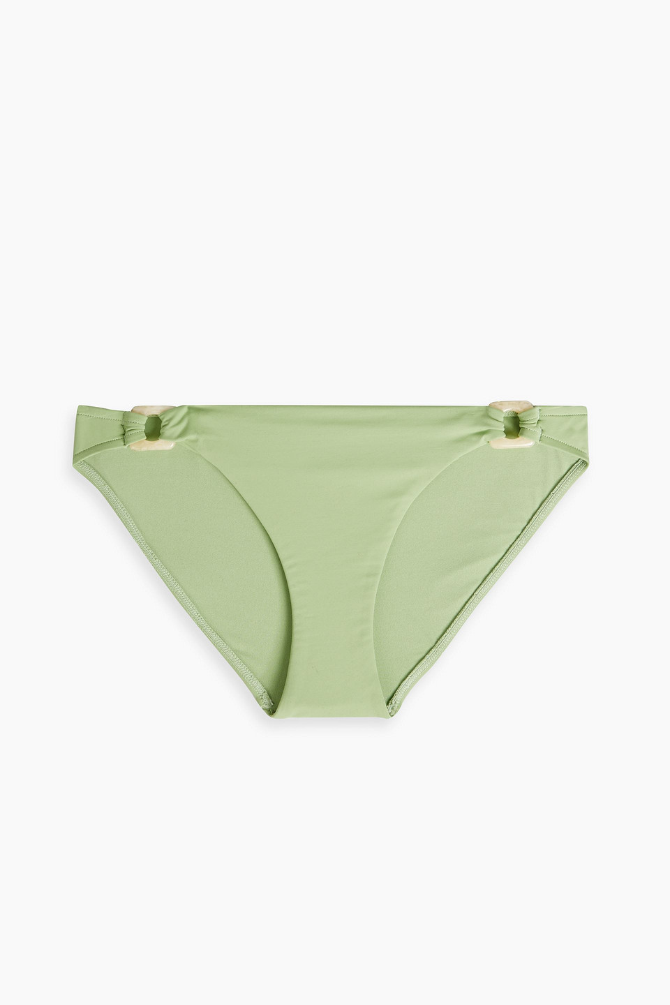 Belize ring-embellished low-rise bikini briefs