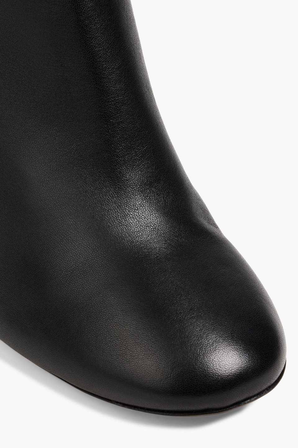 Isabel Marant Garett Leather Ankle Boots In Black