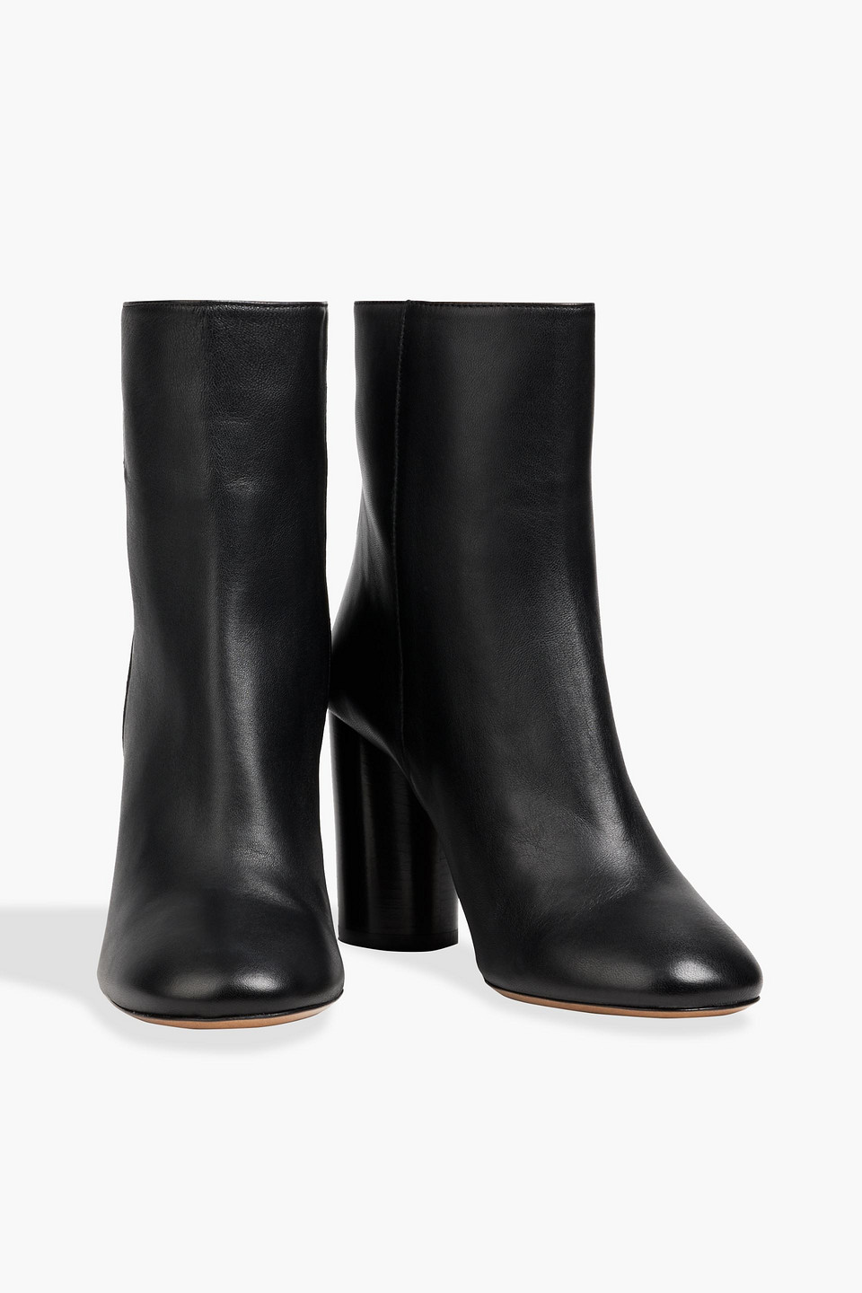 Isabel Marant Garett Leather Ankle Boots In Black