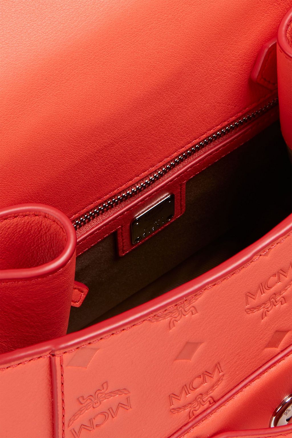 MCM Embossed leather backpack
