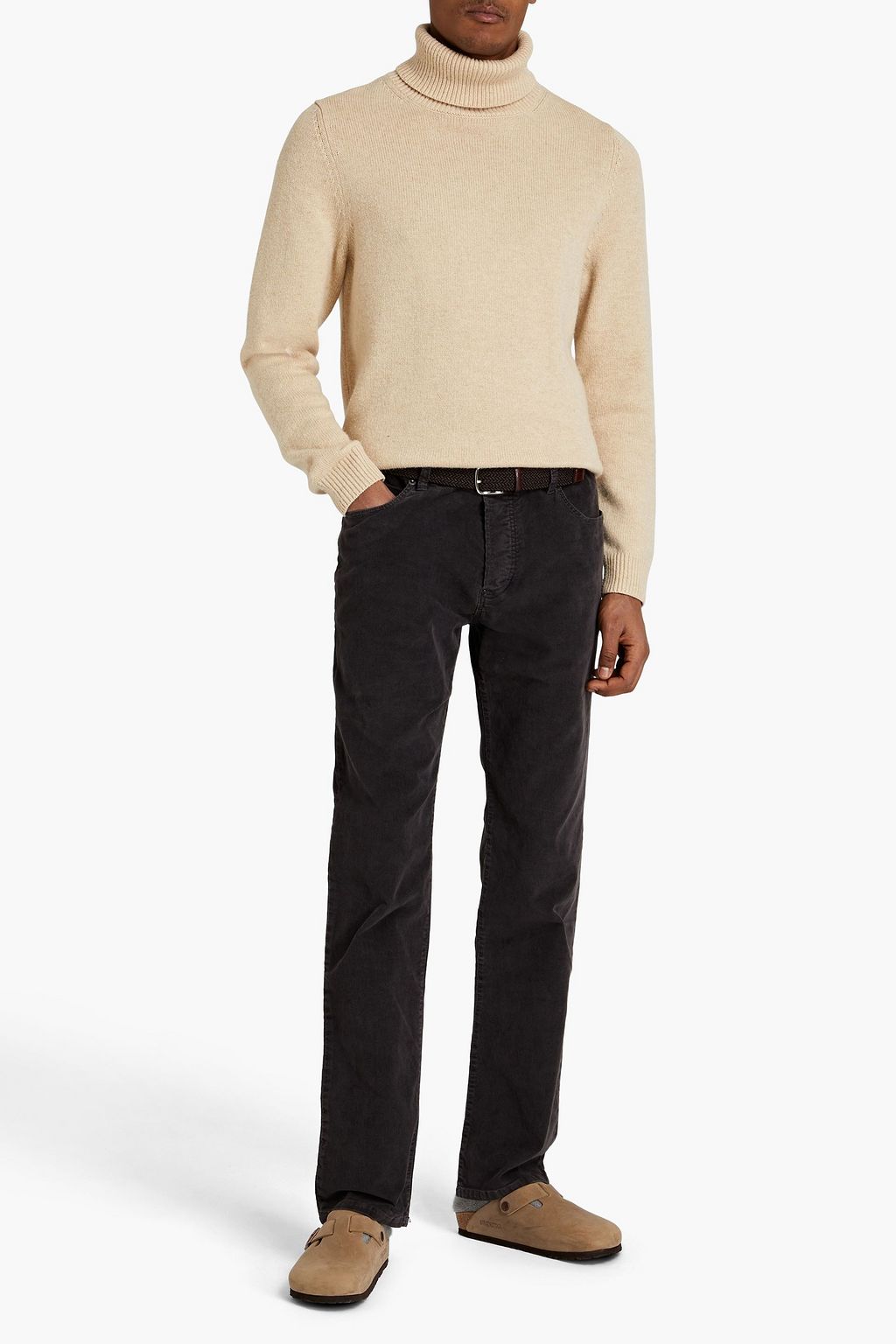 JAMES PERSE Stretch-cotton corduroy pants