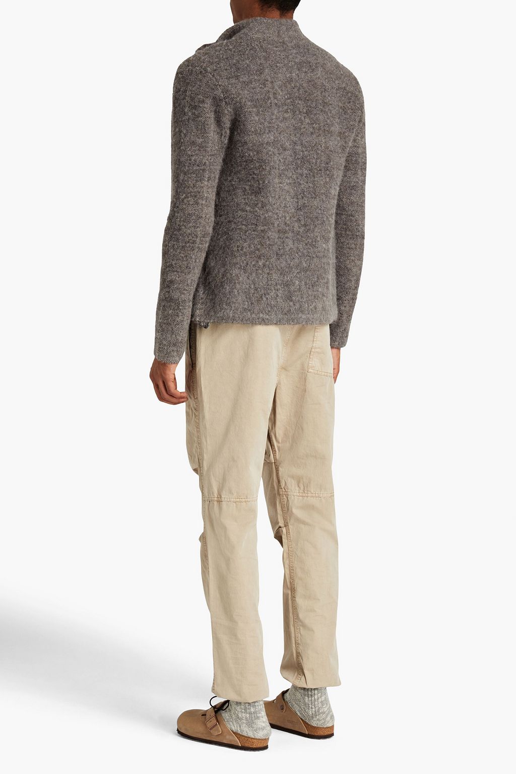 JAMES PERSE Cotton-twill chinos