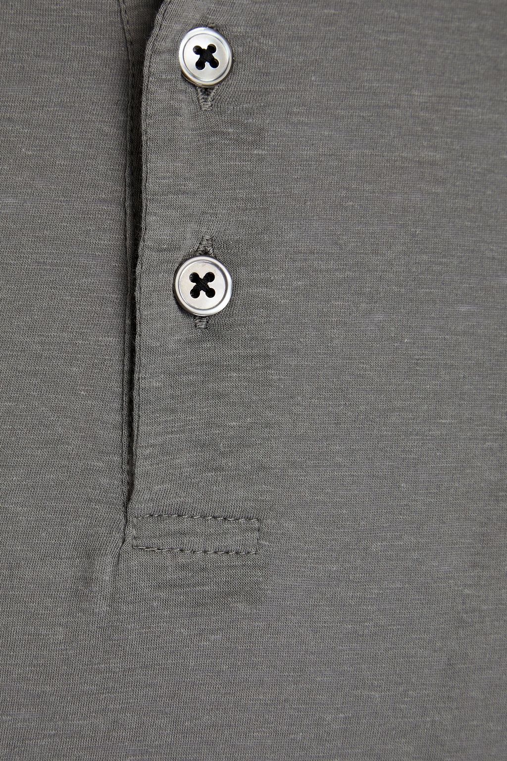 JAMES PERSE Slub cotton-jersey polo shirt