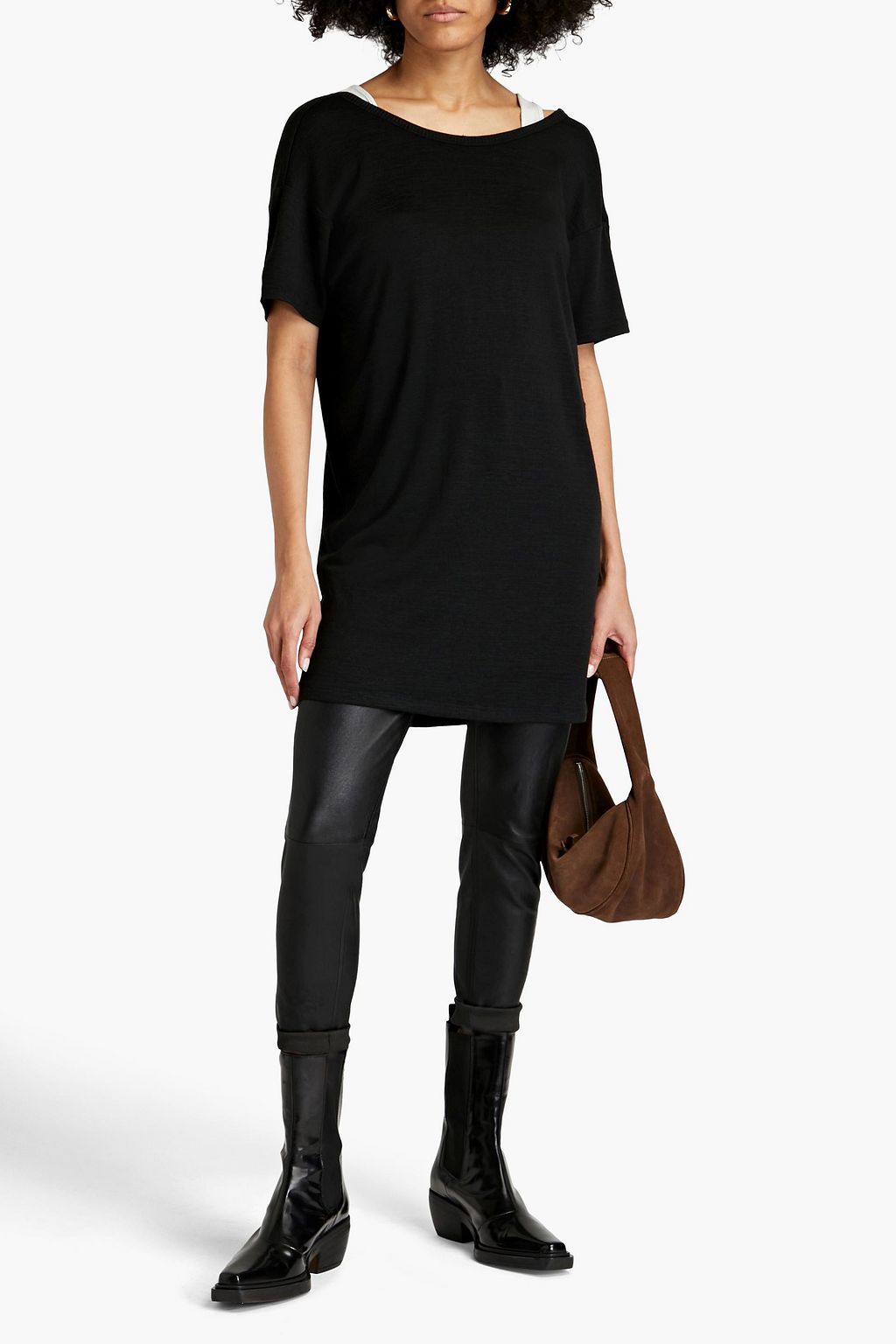 RAG & BONE Stretch-knit mini dress