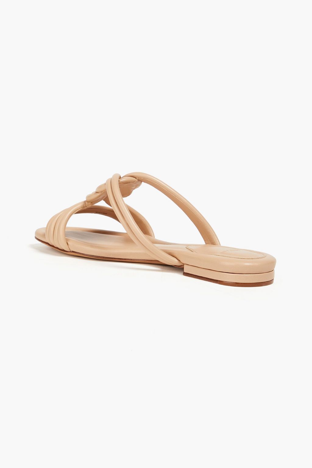 ALEXANDRE BIRMAN 빅키 매듭 디테일 가죽 샌들