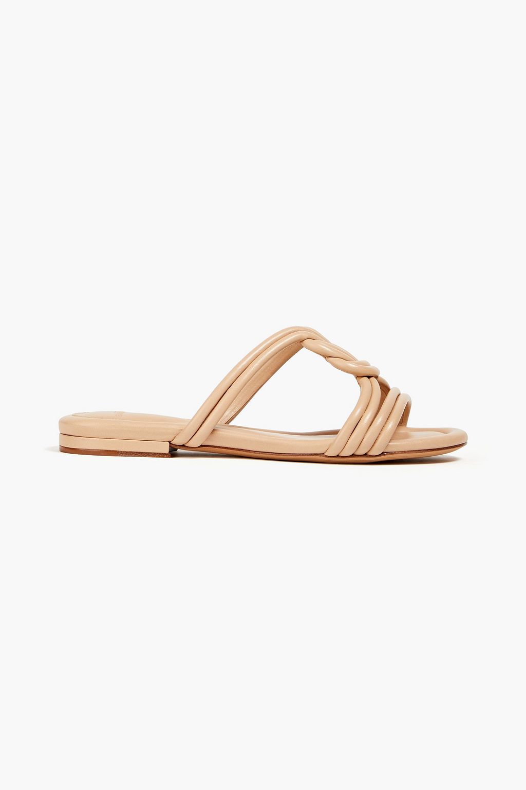 ALEXANDRE BIRMAN Vicky knotted leather sandals THE OUTNET