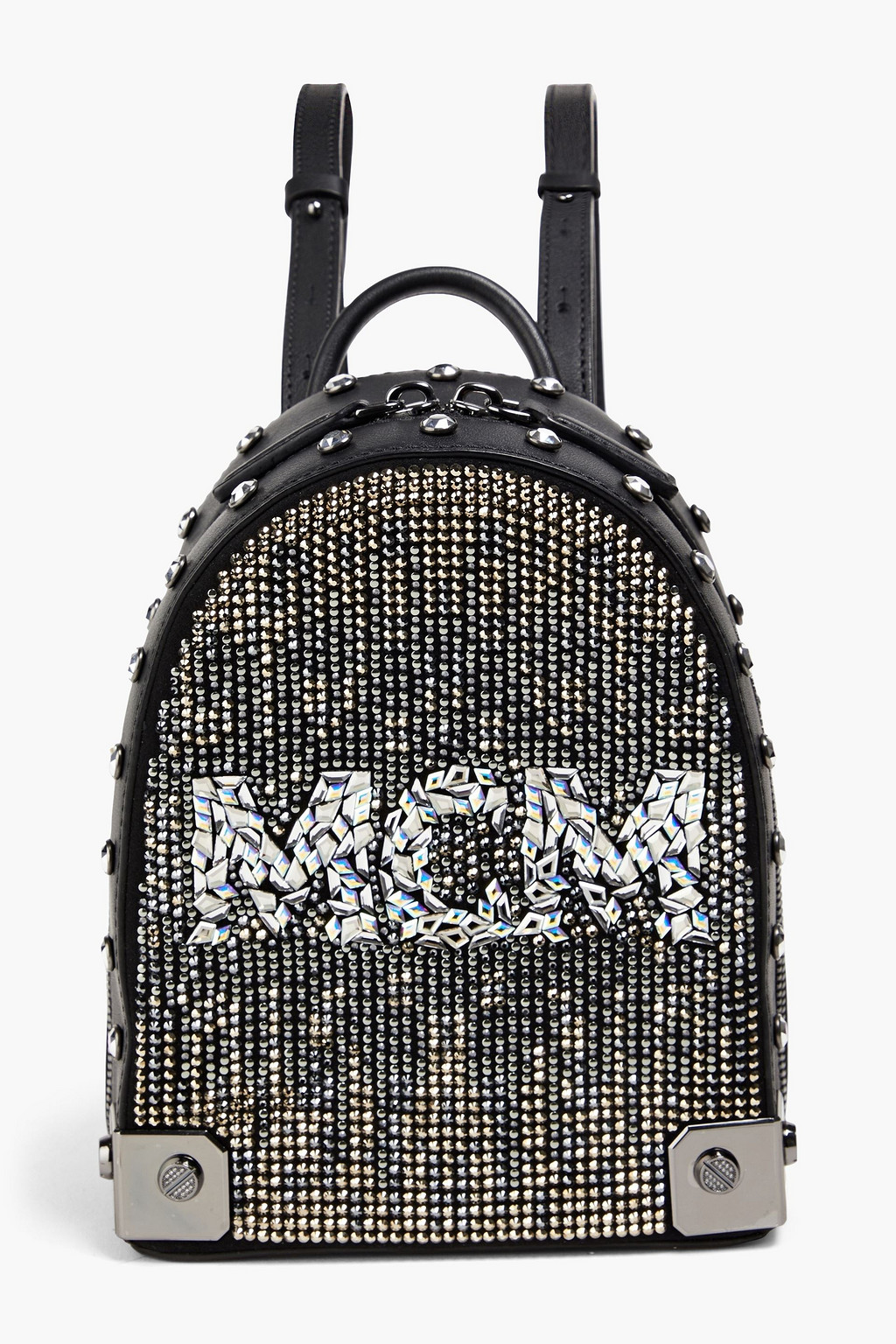 theoutnet.com | Stark Bebe Boo crystal-embellished leather backpack