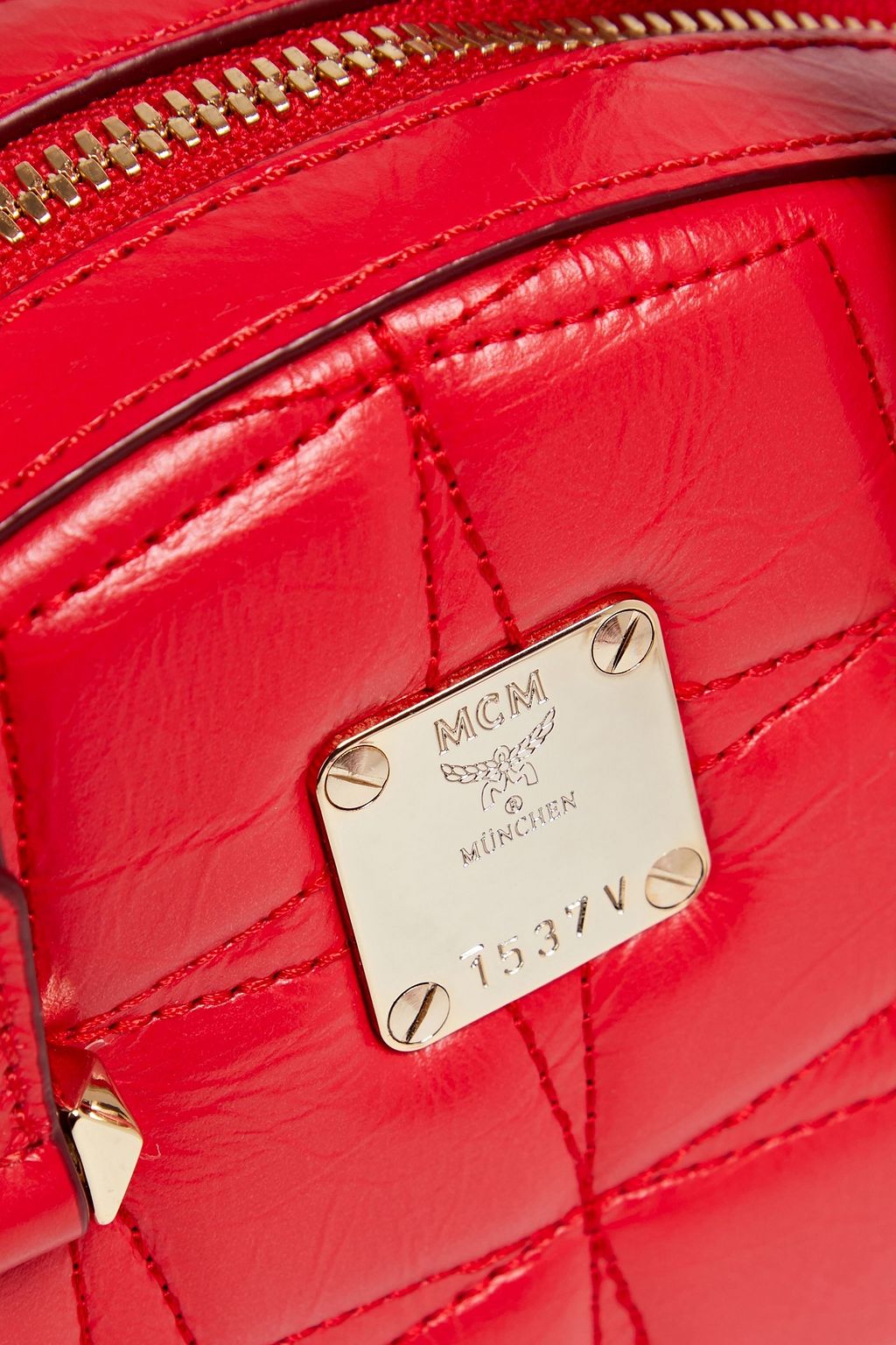 MCM Quilted leather tote