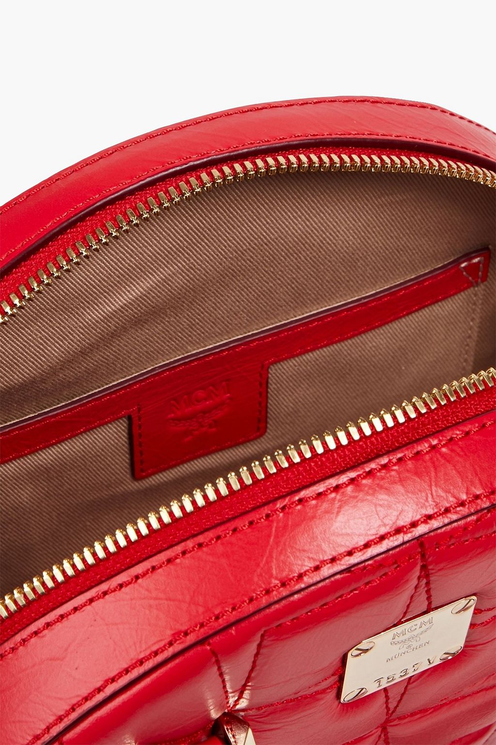 MCM Quilted leather tote