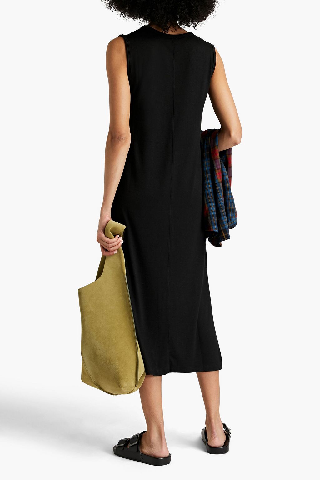 RAG & BONE Stretch-knit midi dress