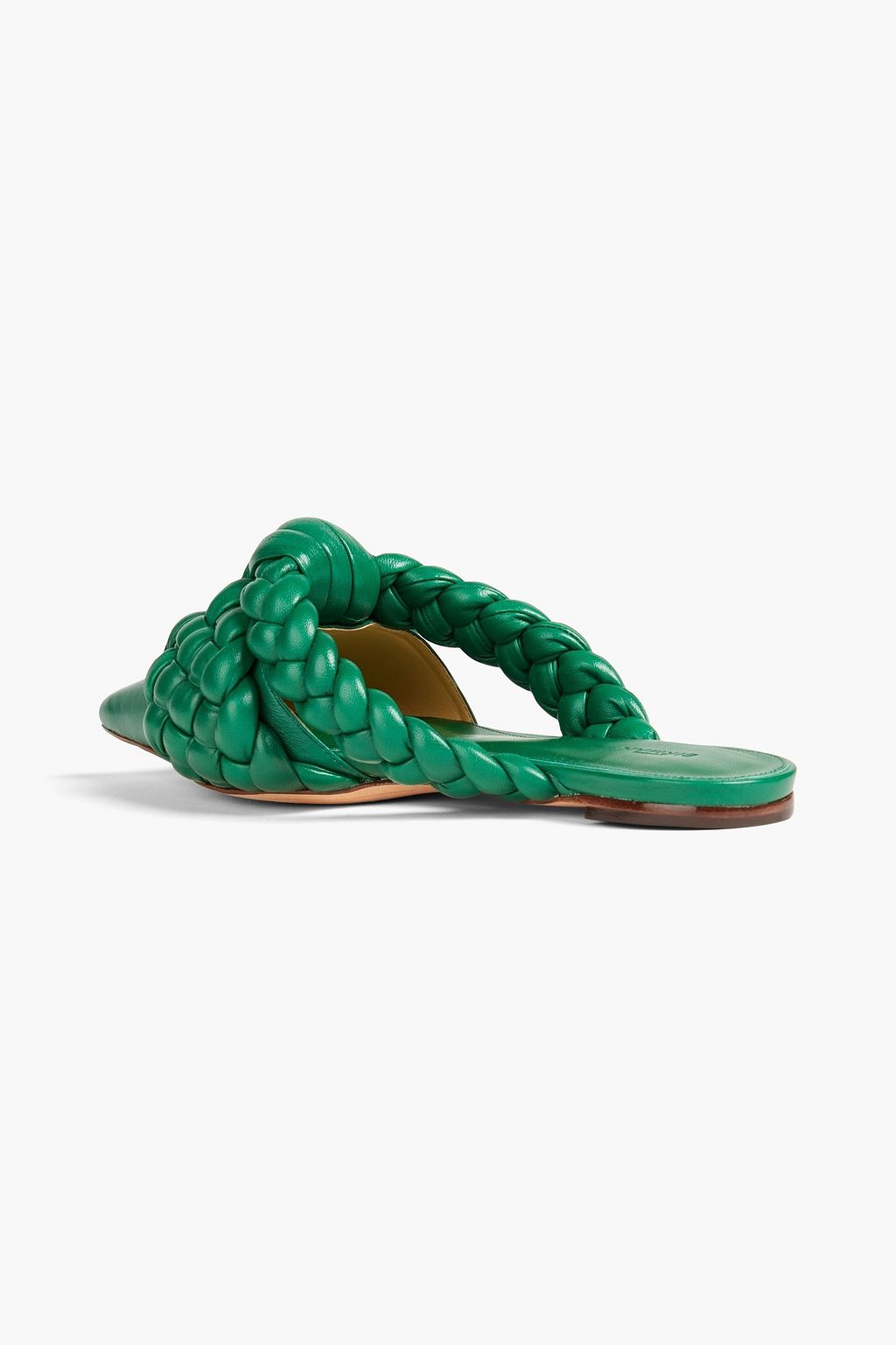 ALEXANDRE BIRMAN Carlotta 編み込みレザー フラットシューズ